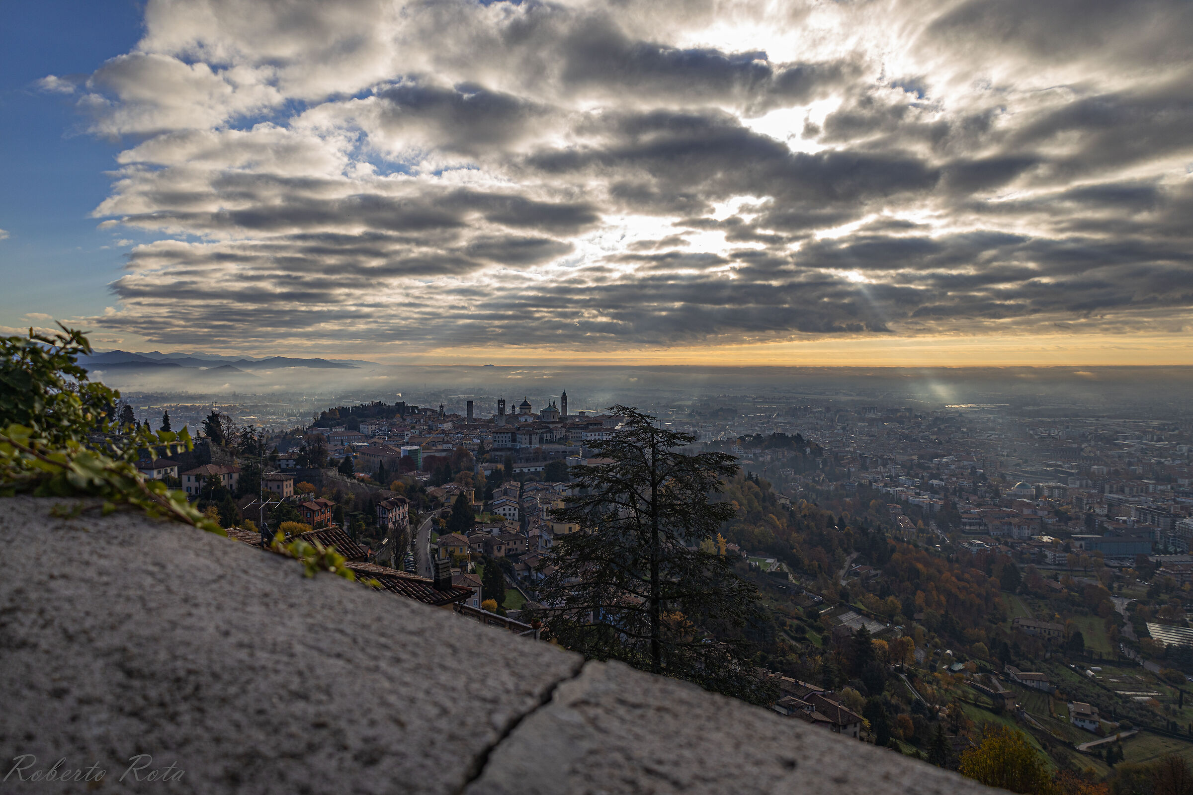 Città Alta Skyline from San Vigilio