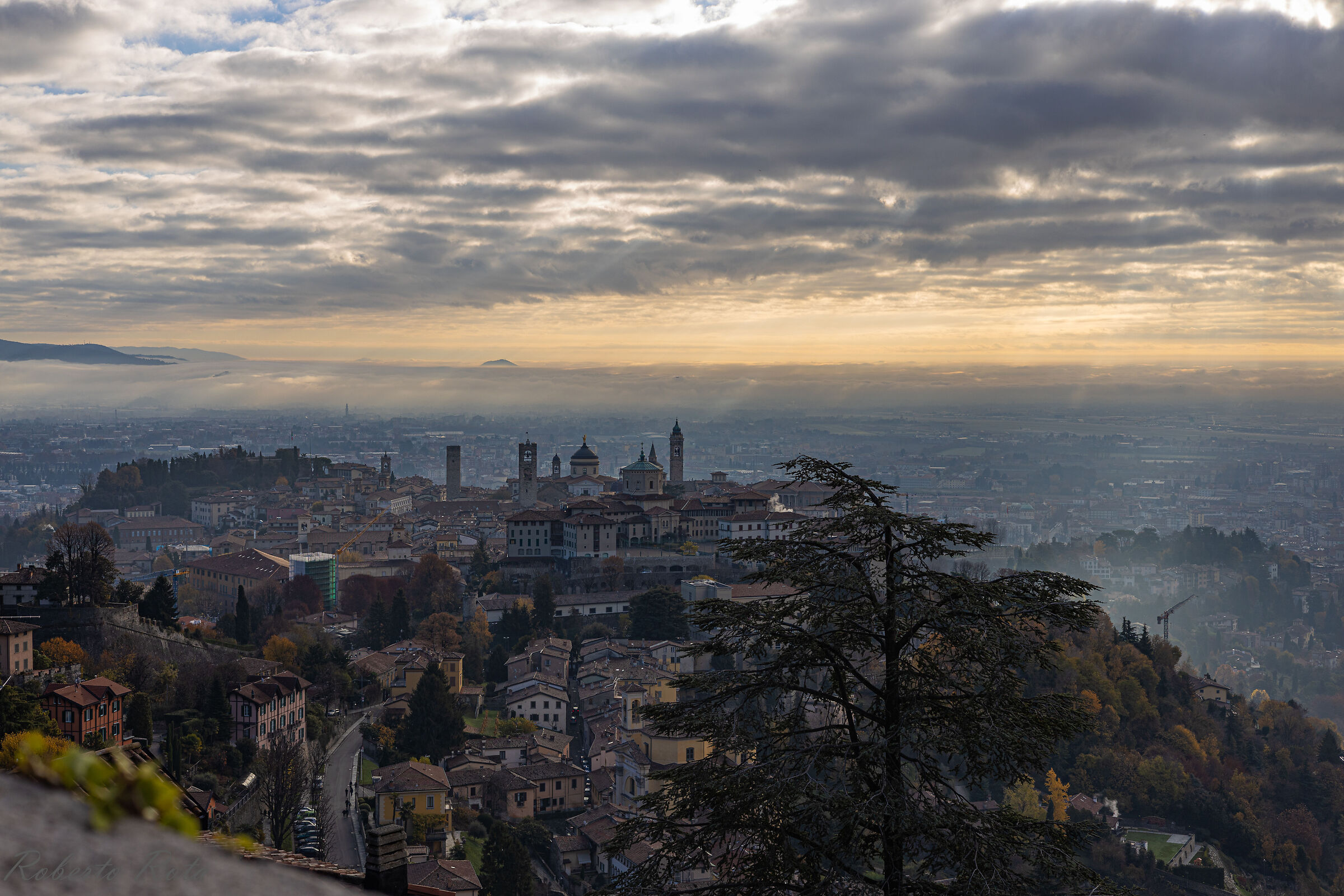 Città Alta Skyline from San Vigilio