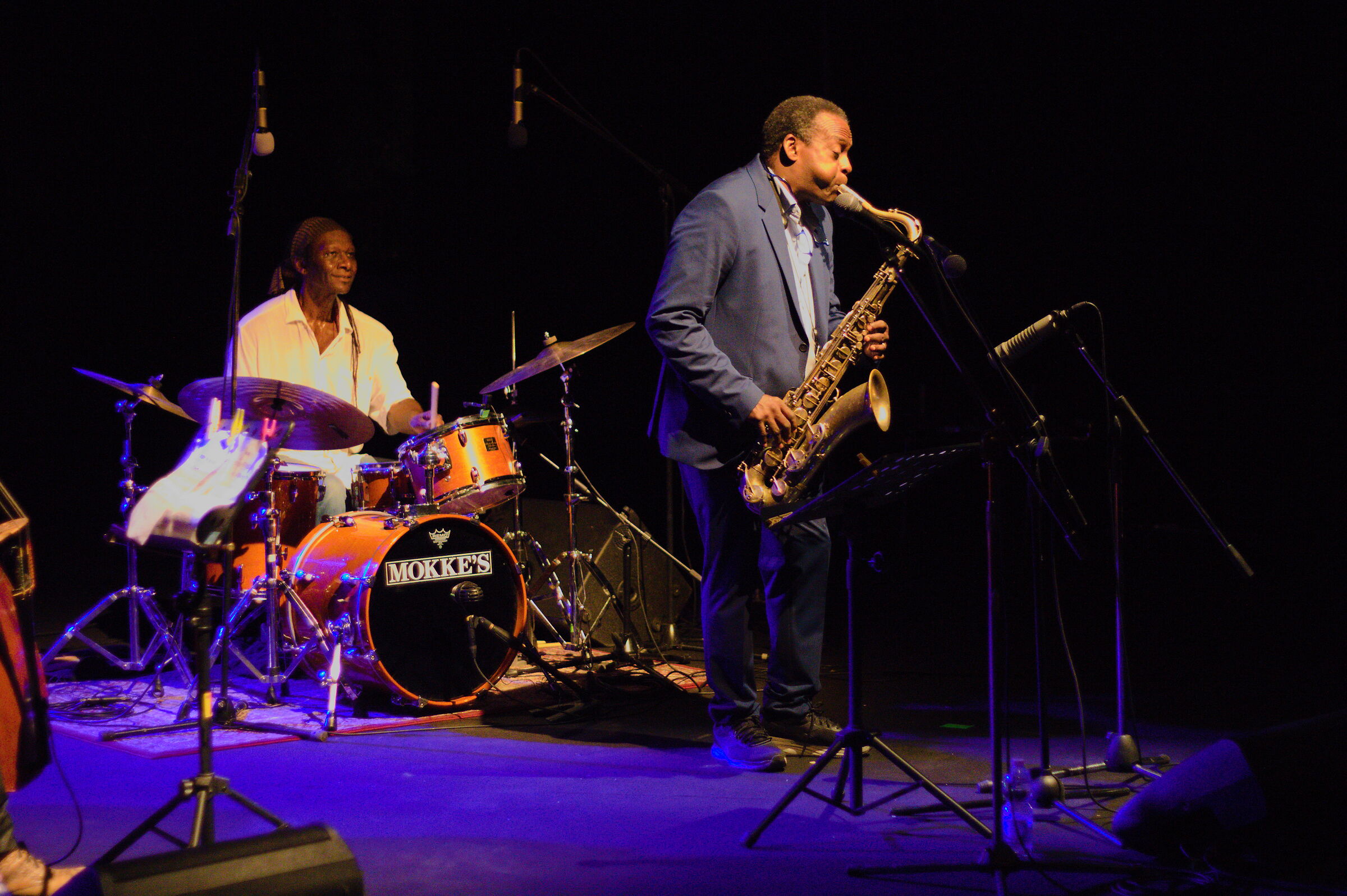 David Murray and Hamid Drake