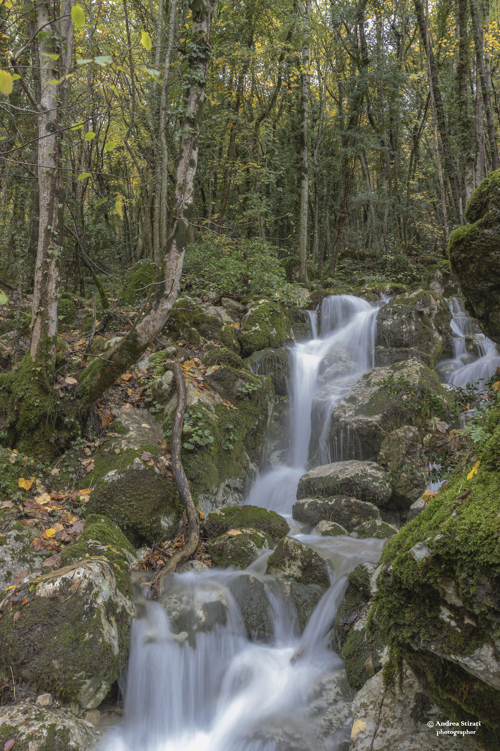 waterfall in Rio Freddo
