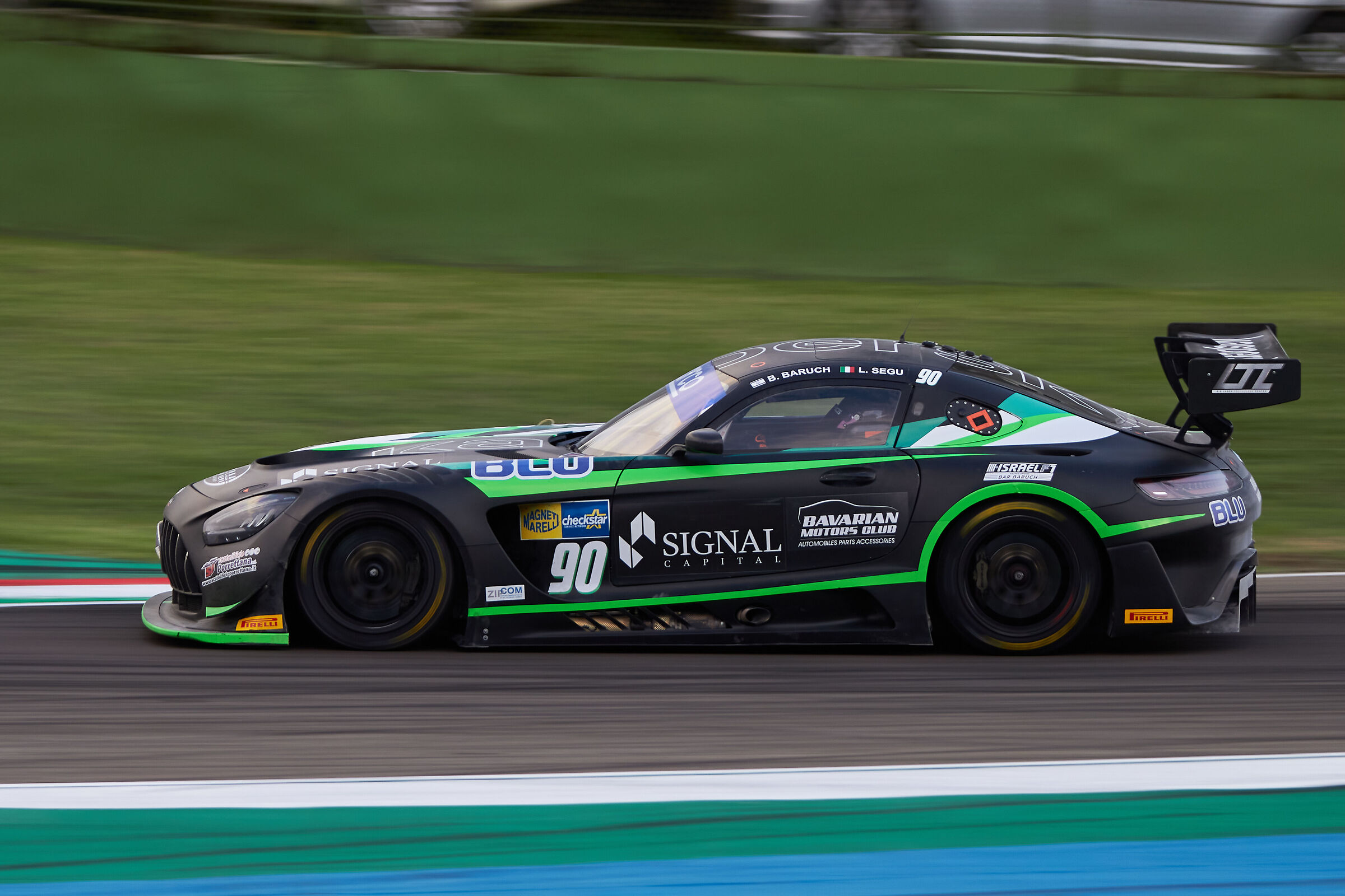AKM MOTORSPORT AMG GT-R @ MINARDI DAY IMOLA 2021