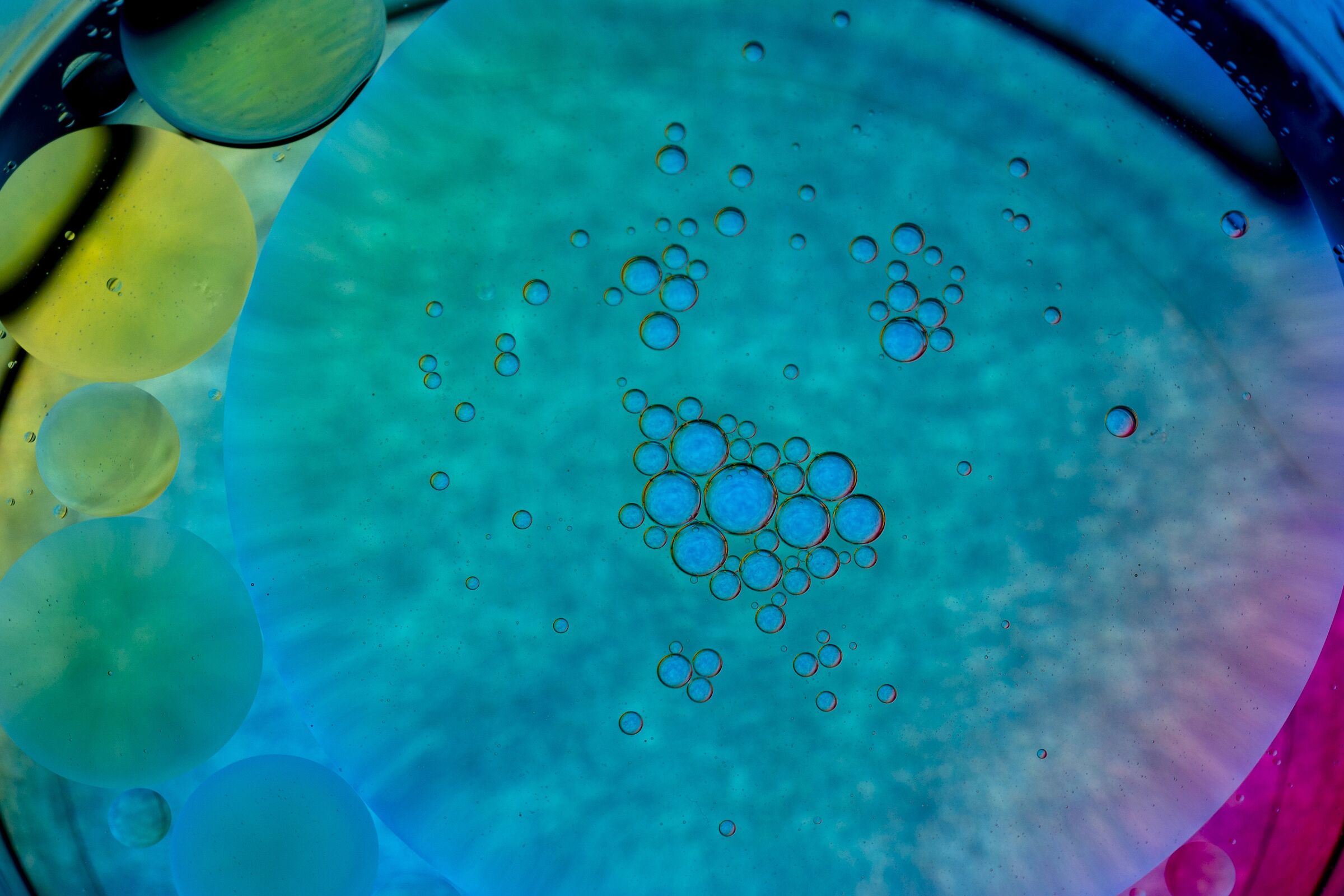 Oil on water
