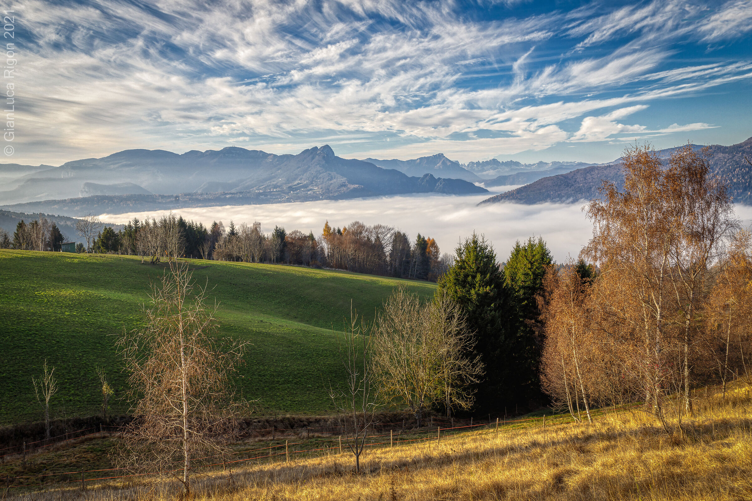 Panorama sull'Altopiano di Asiago
