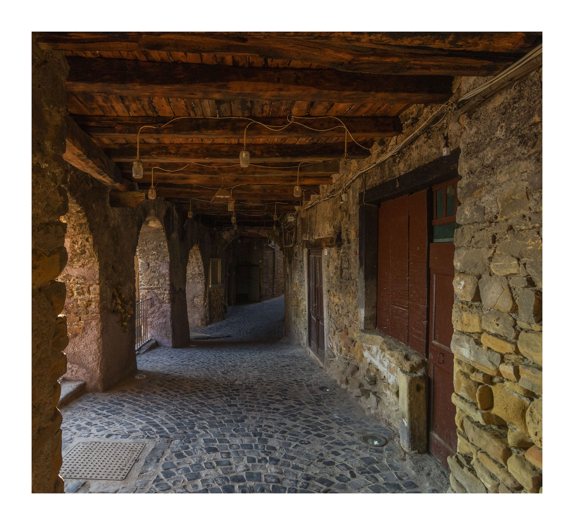 Arches of the old historic center