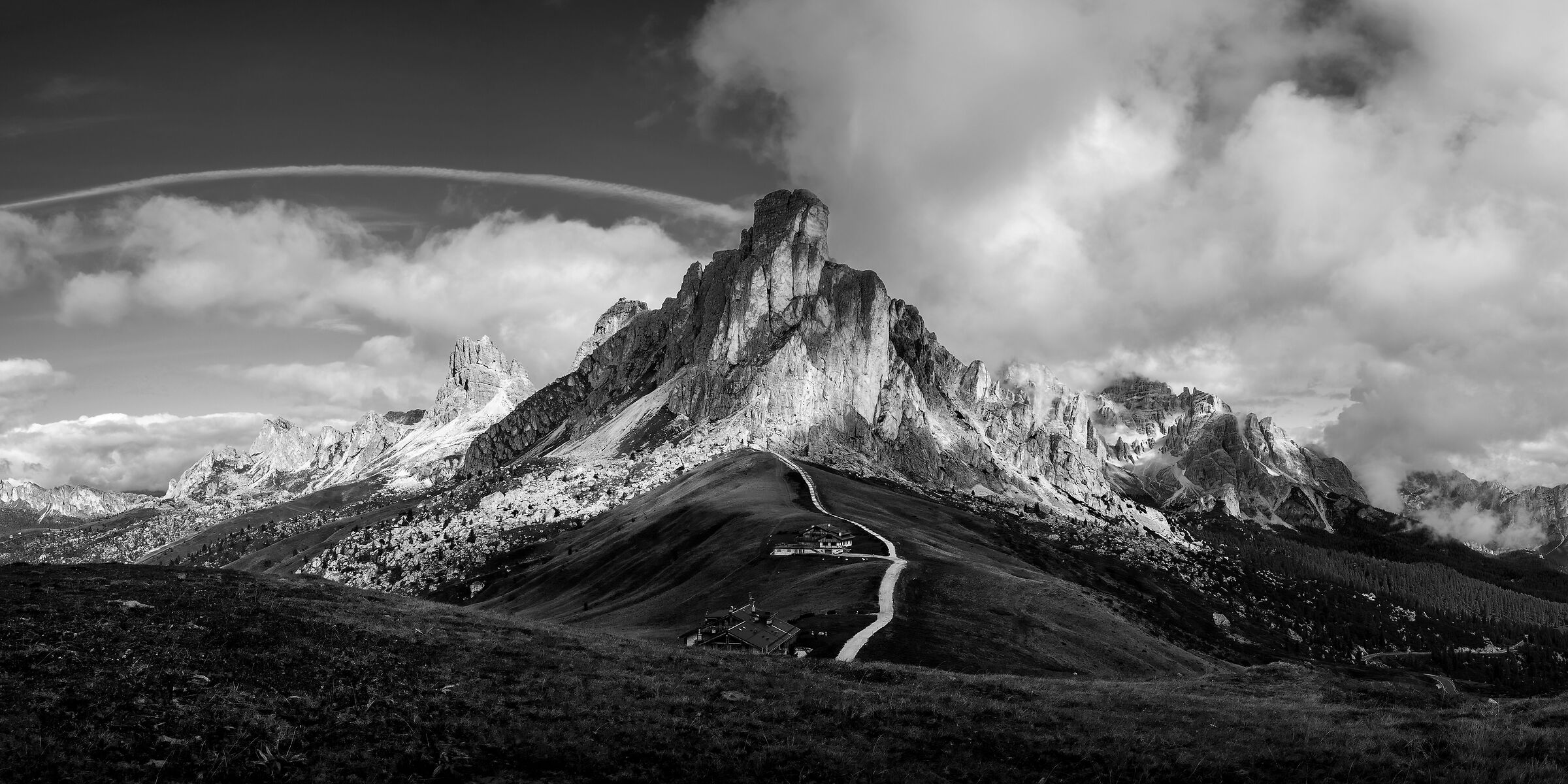 Panoramica sul Passo Giau