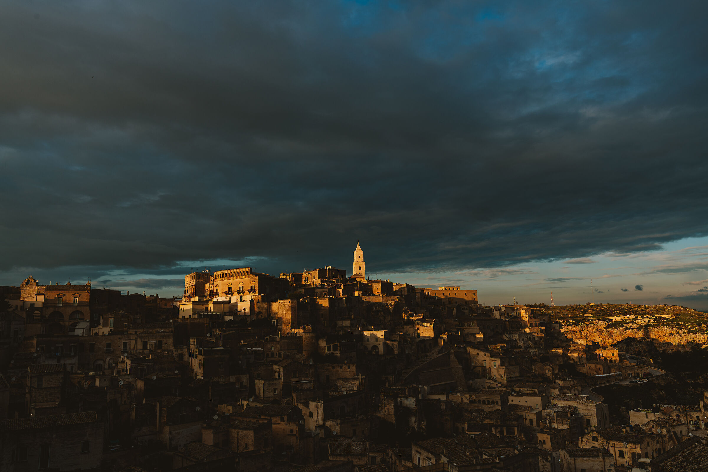 Matera sunset