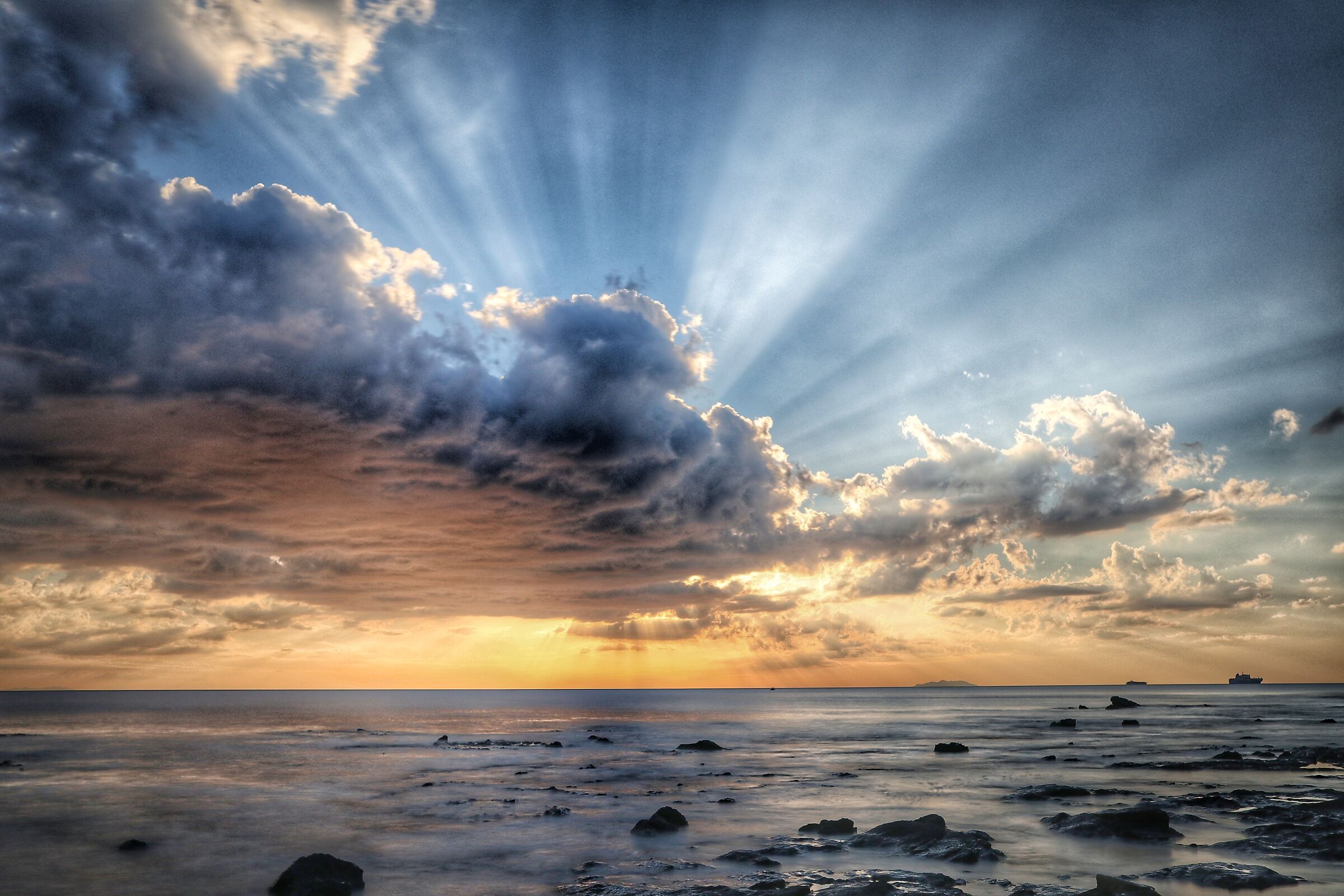 waiting for the sunset...