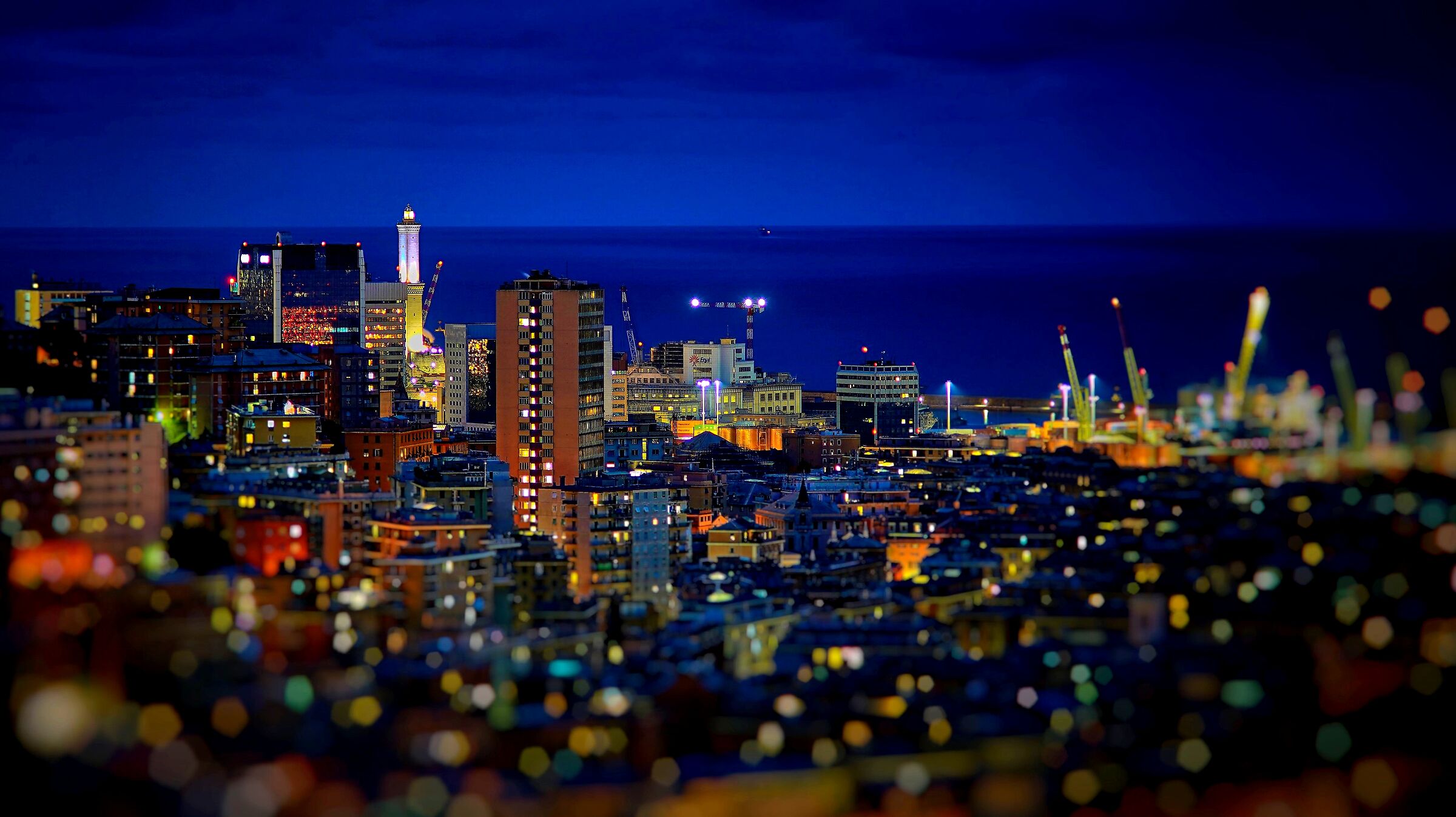 San Pê d'Ænn-a bokeh (Sampierdarena - Genoa)