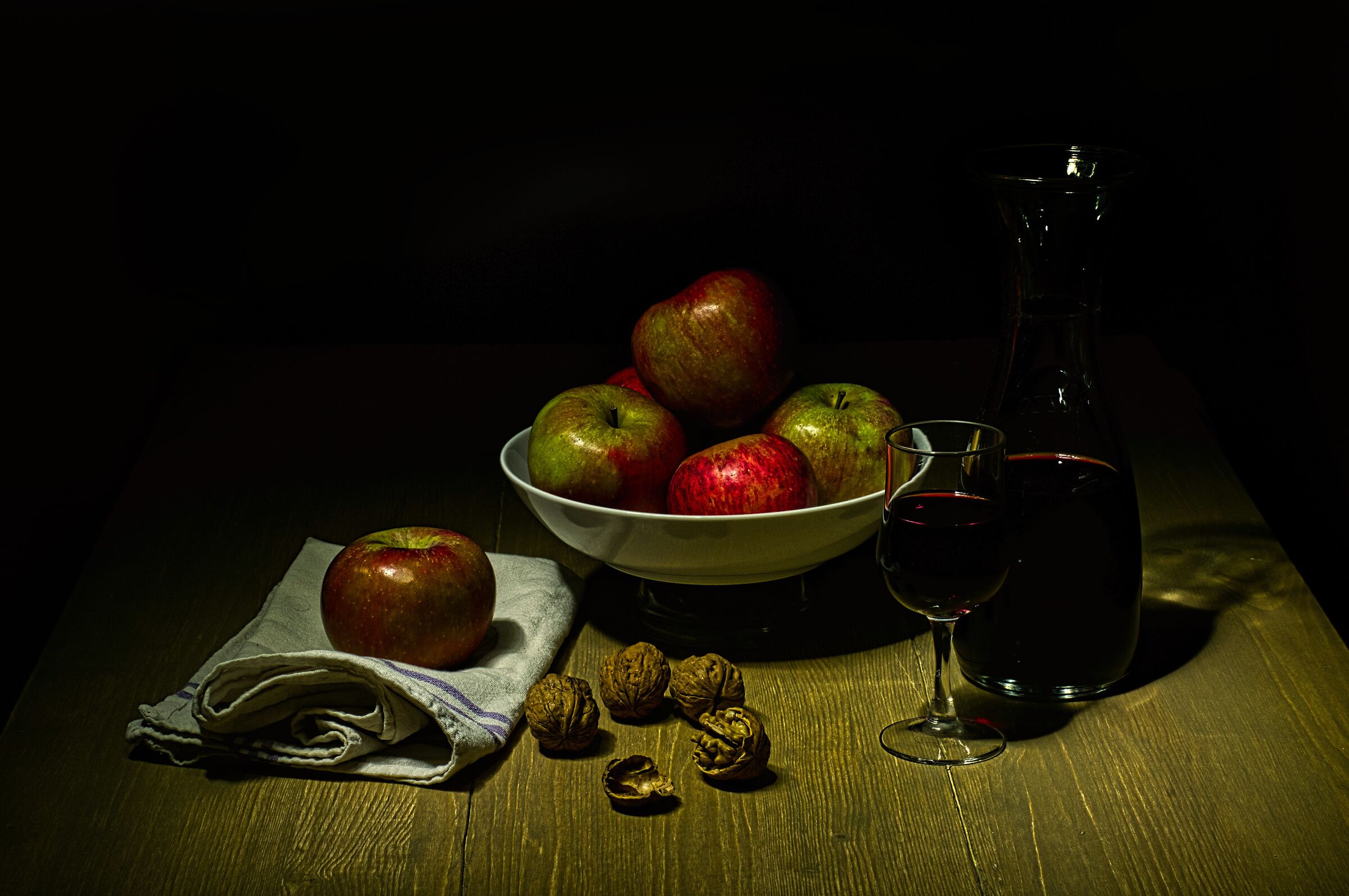 Natura morta con mele
