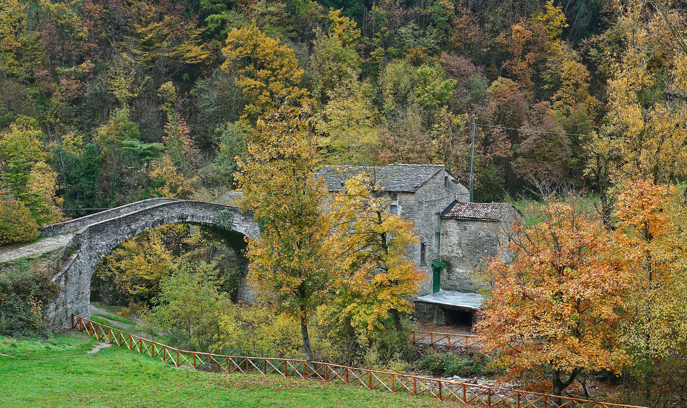 Giumella-Roman Bridge