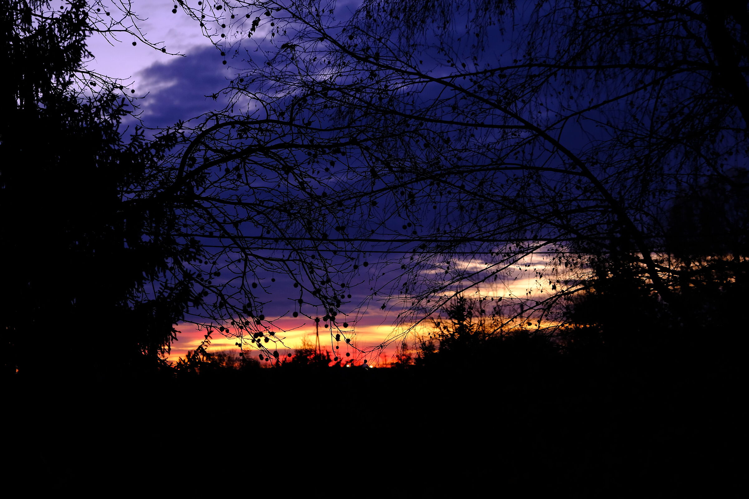 Tramonto autunnale 26/11/2021