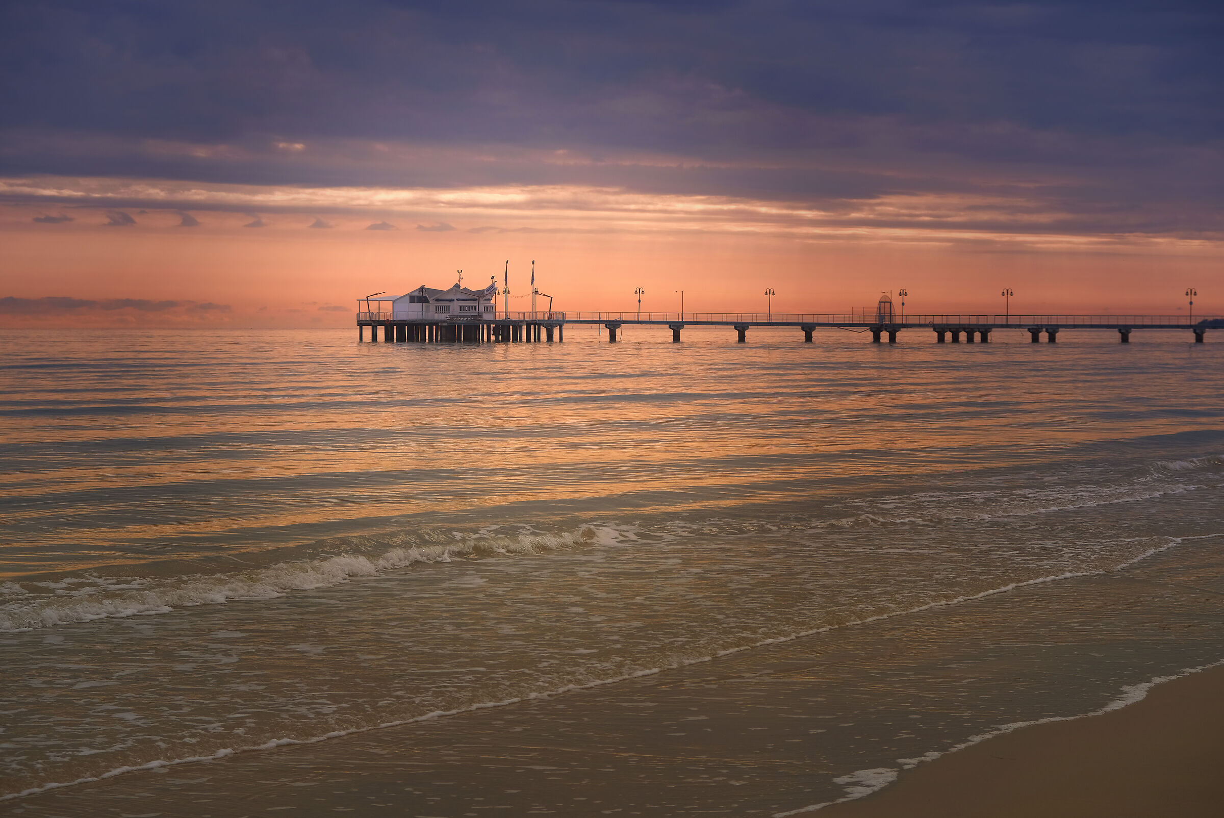Tramonto a Lignano Riviera