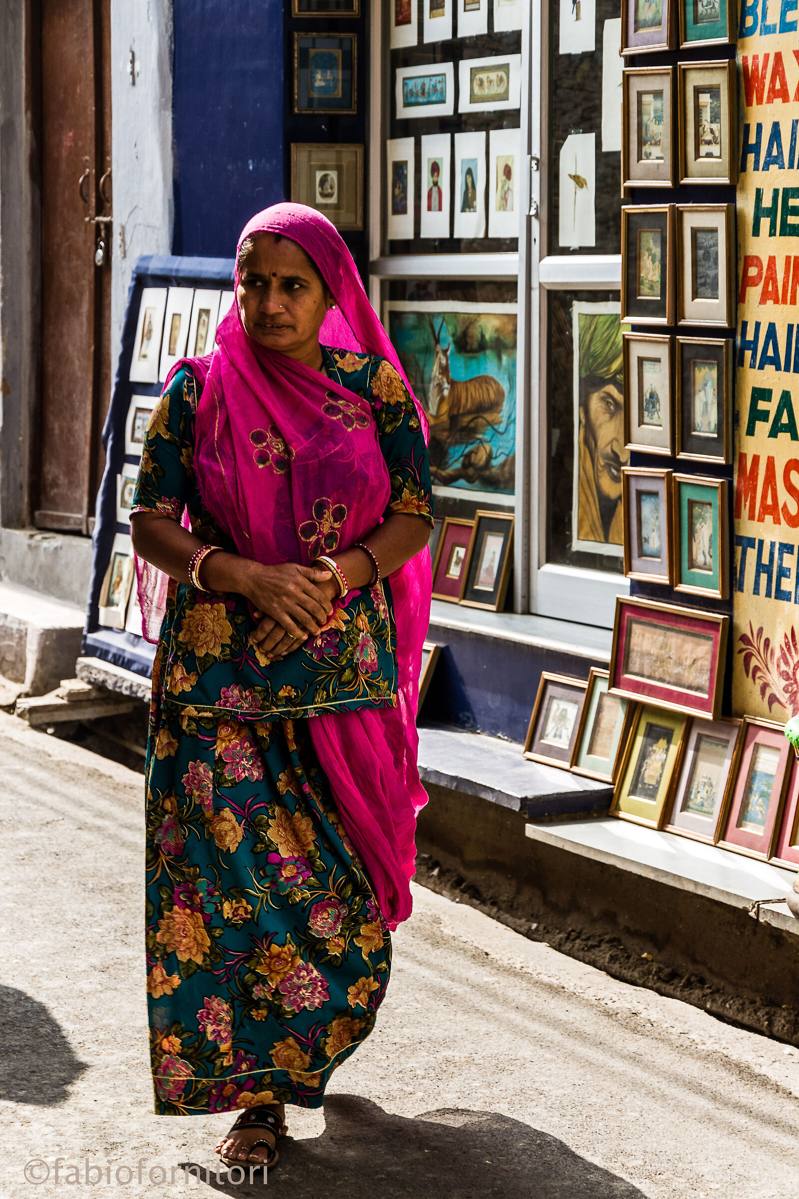 Udaipur woman , India 2013