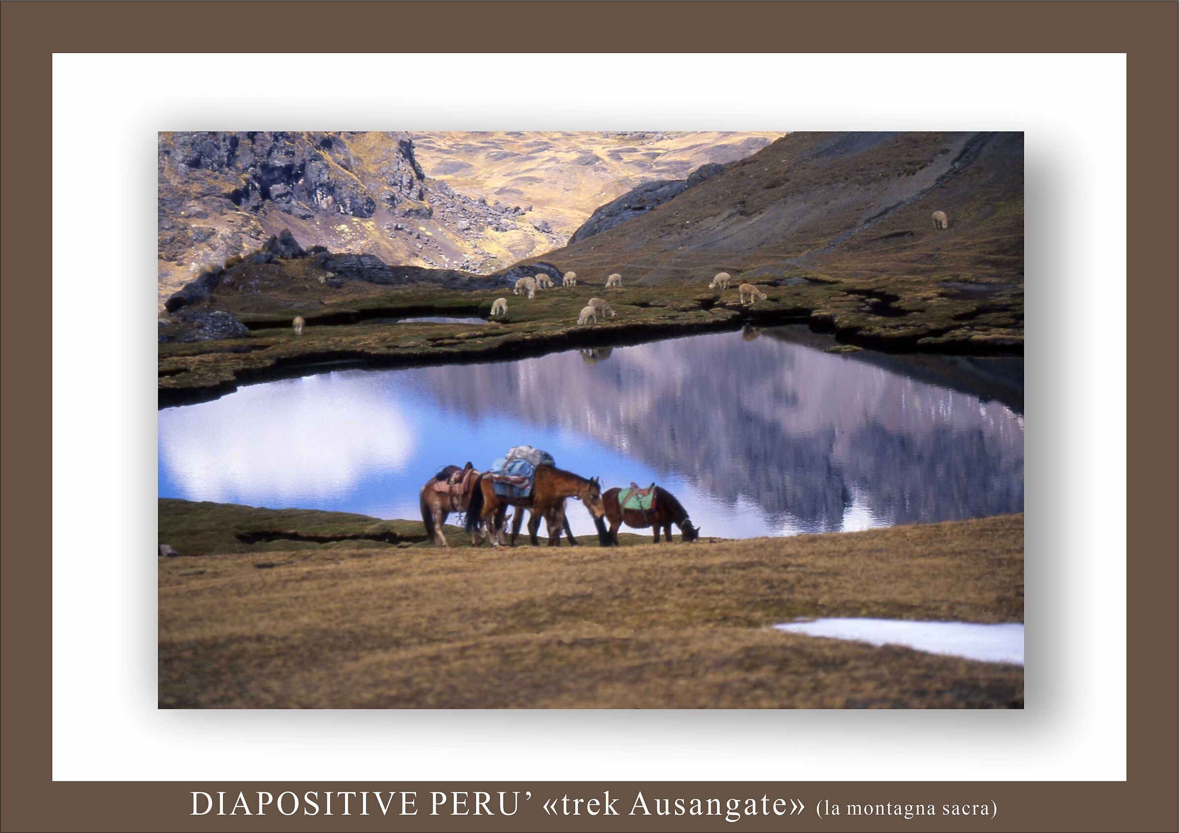 tra le lagune dell'Ausangate