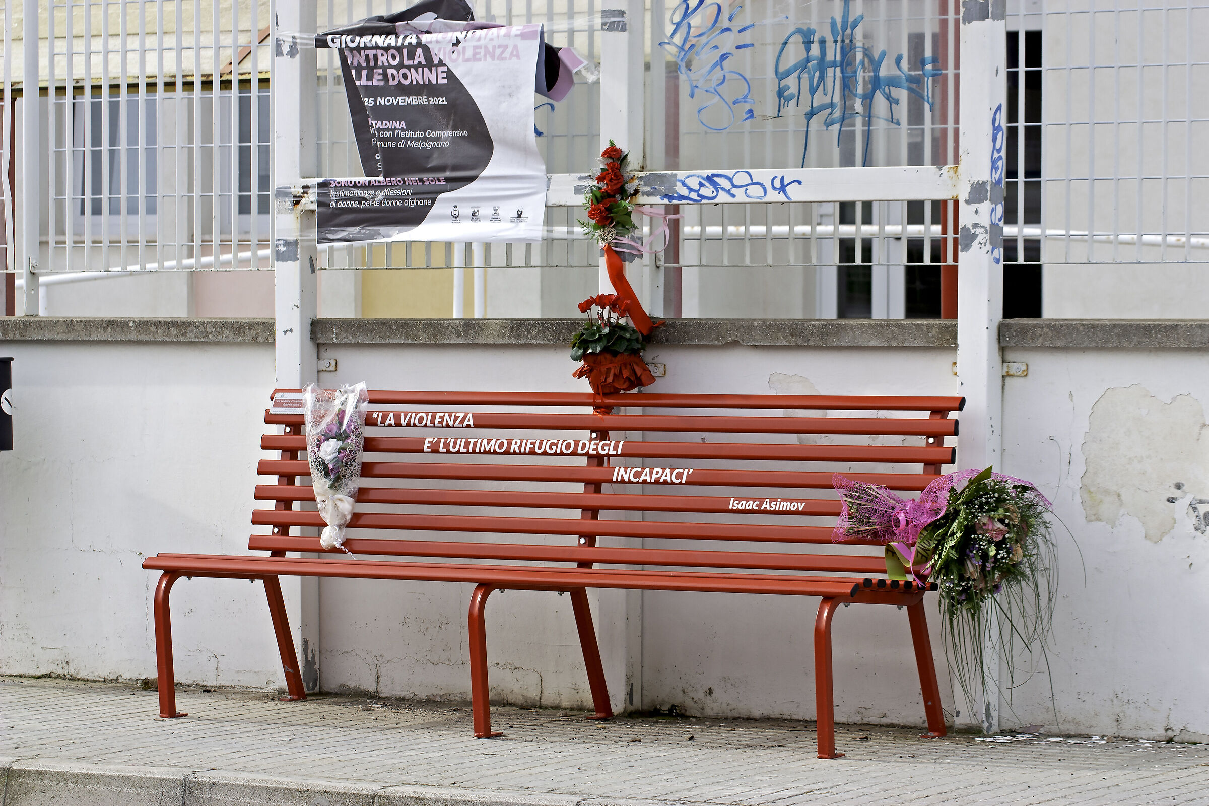 Panchina anti violenza