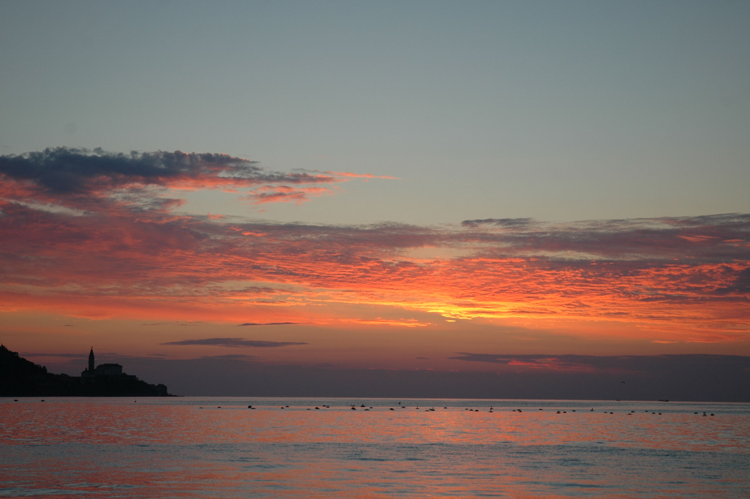 Tramonto di fine estate