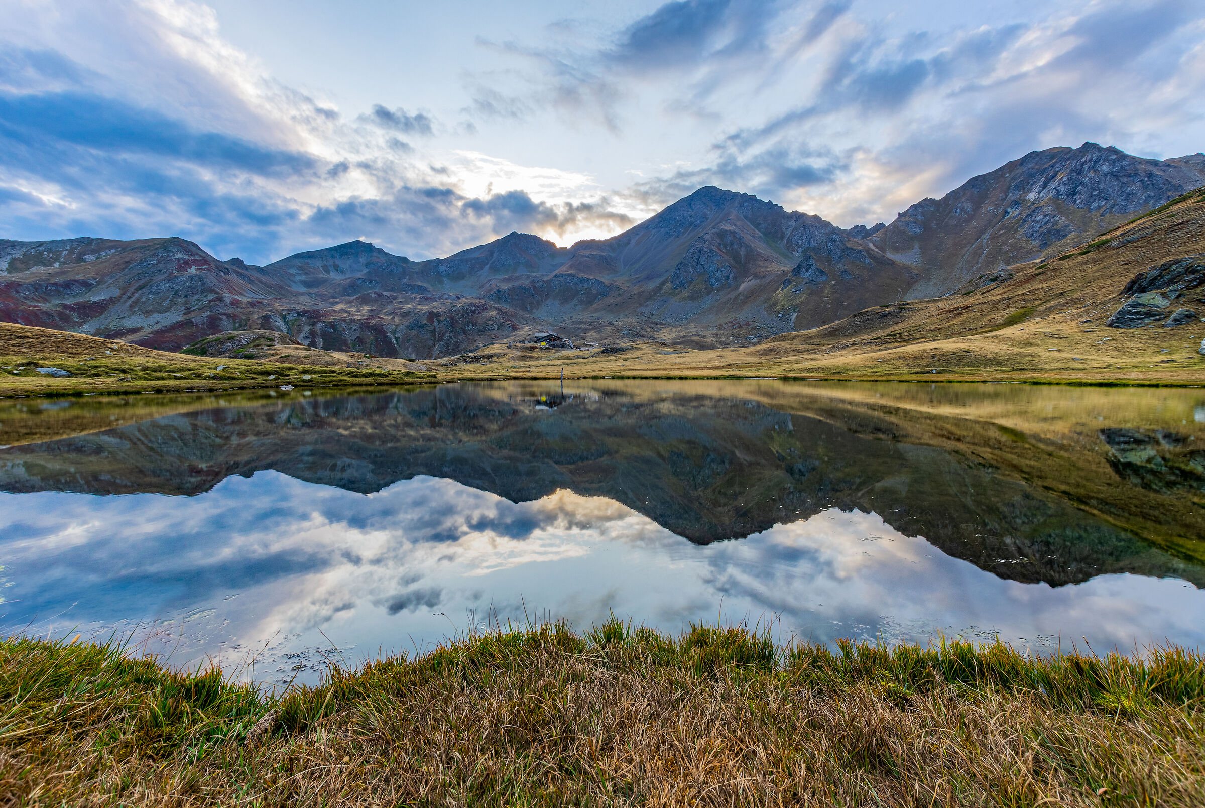 Tramonto sul monte Fallere