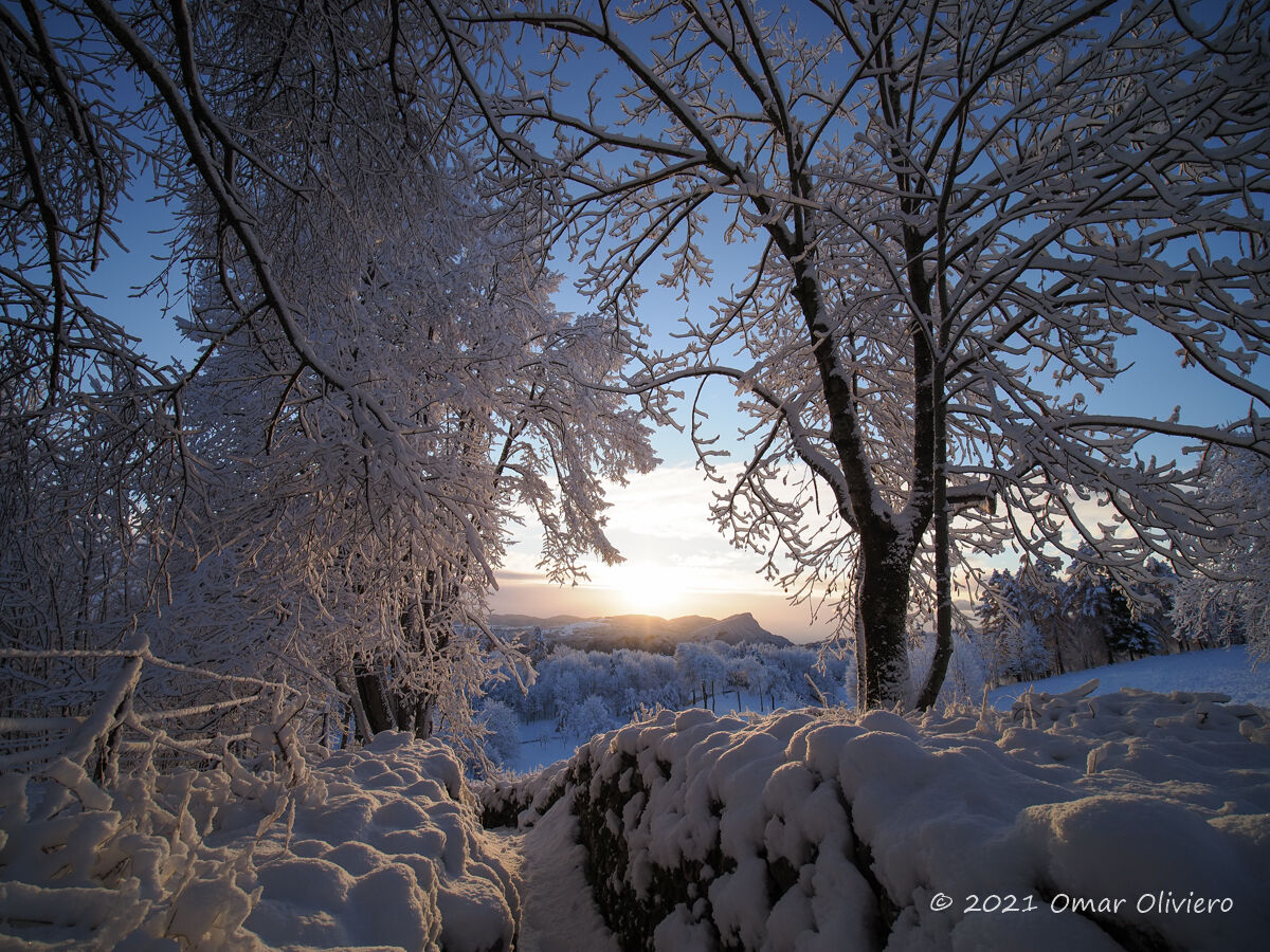 First snow in Tonezza del Cimone 2