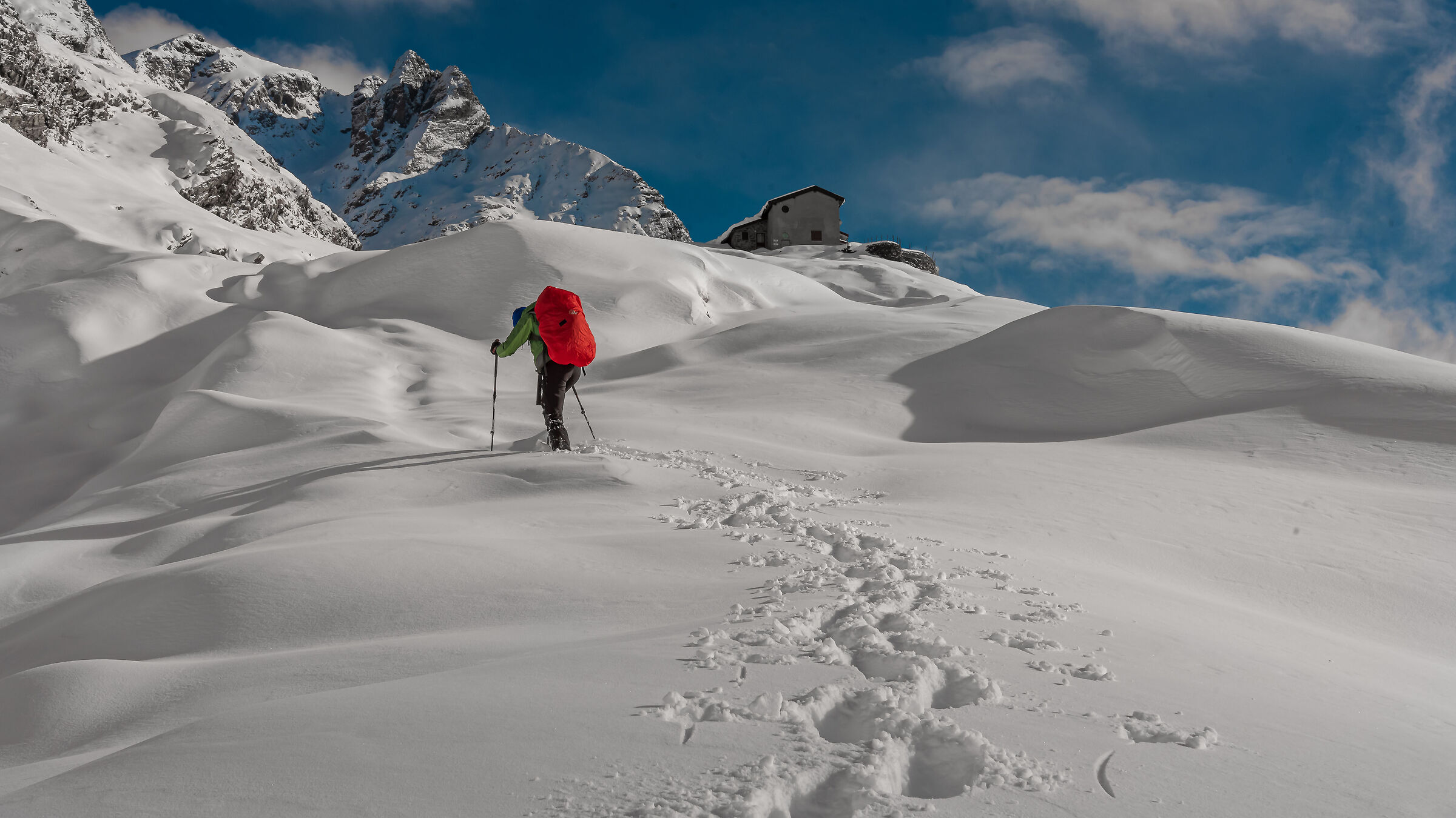 La fatica dell'alpinista.
