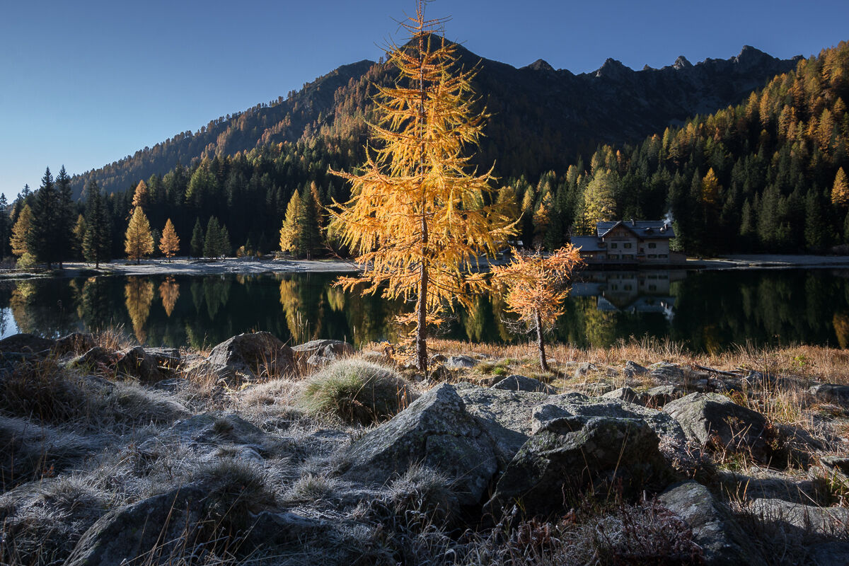 The colors of a special sunrise ...