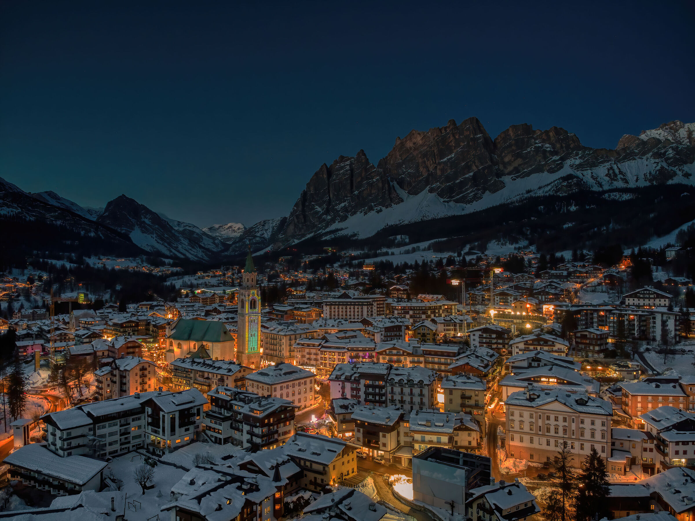 Cortina aerial view