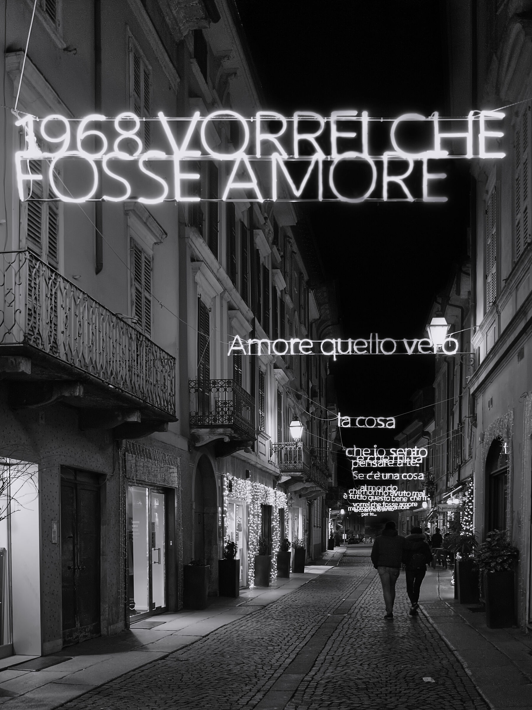 Vorrei che fosse amore ...
