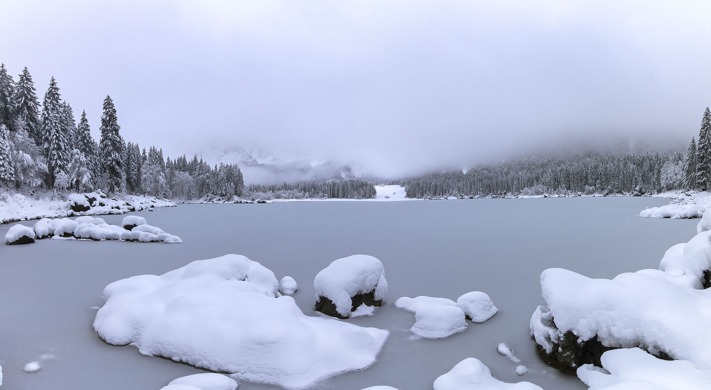 Lago superiore di fusine 28/11/2021