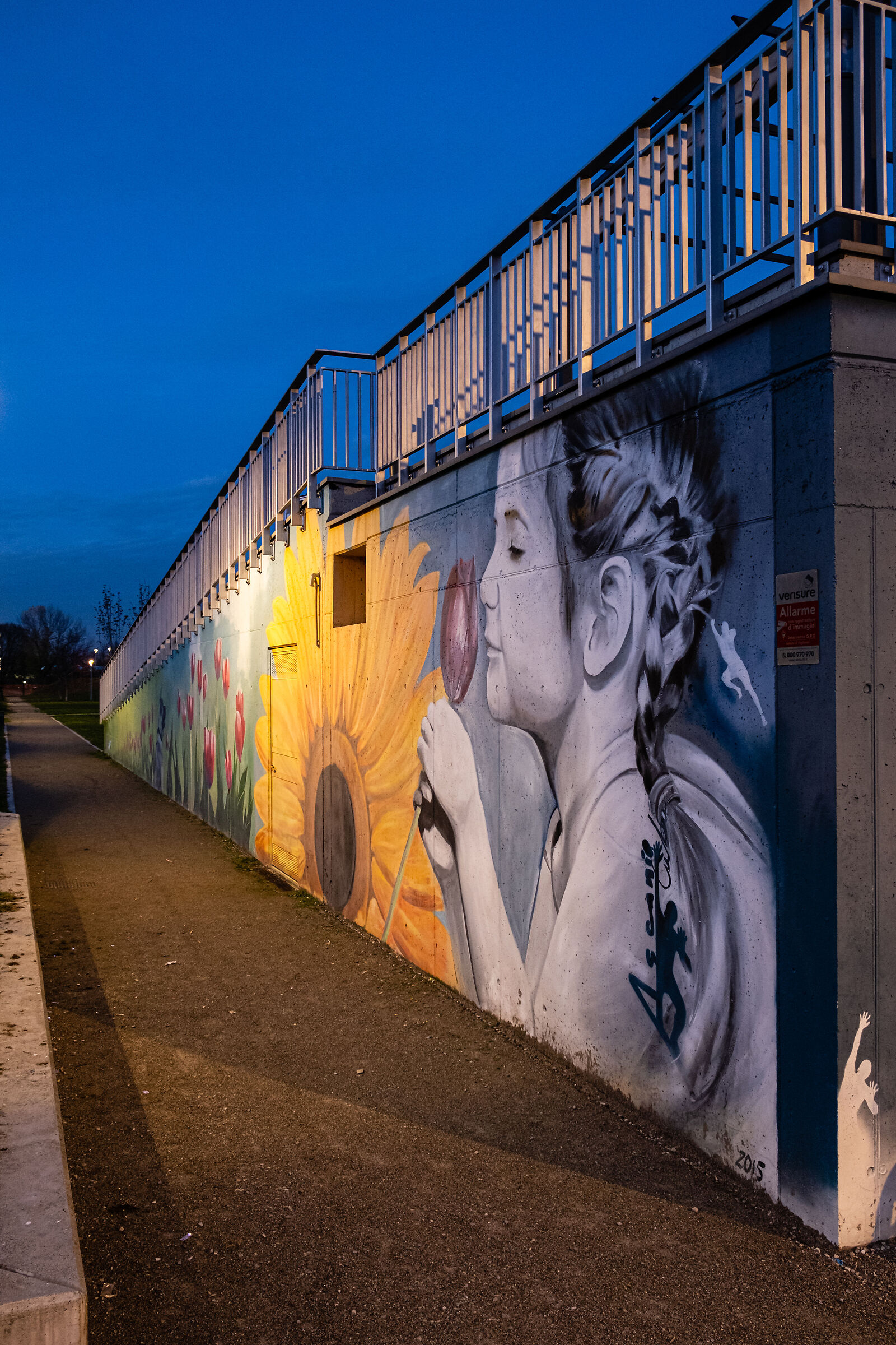 Murals - Giardino Franca Rame Milan
