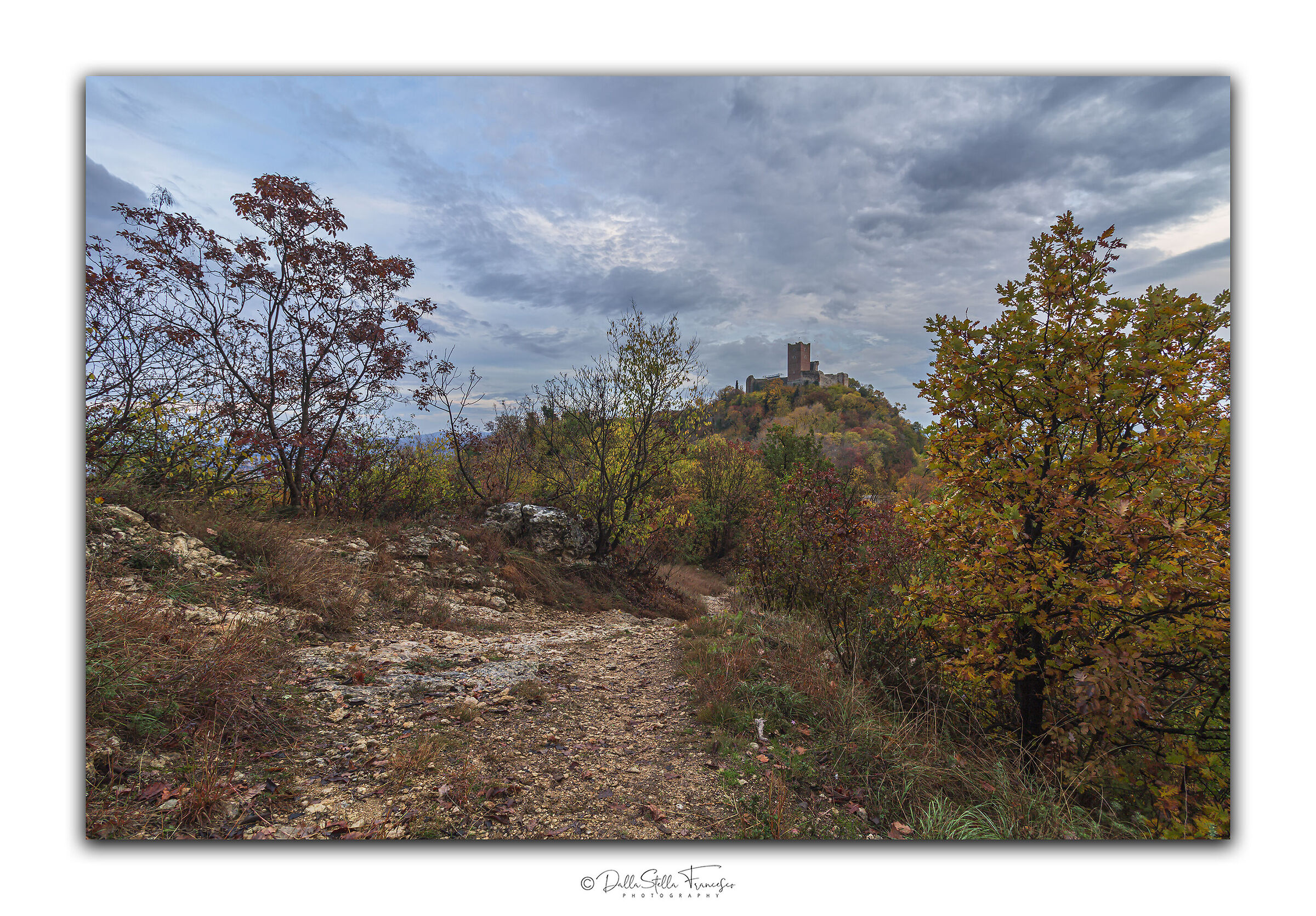 Autumn at the castles of Montecchio Maggiore