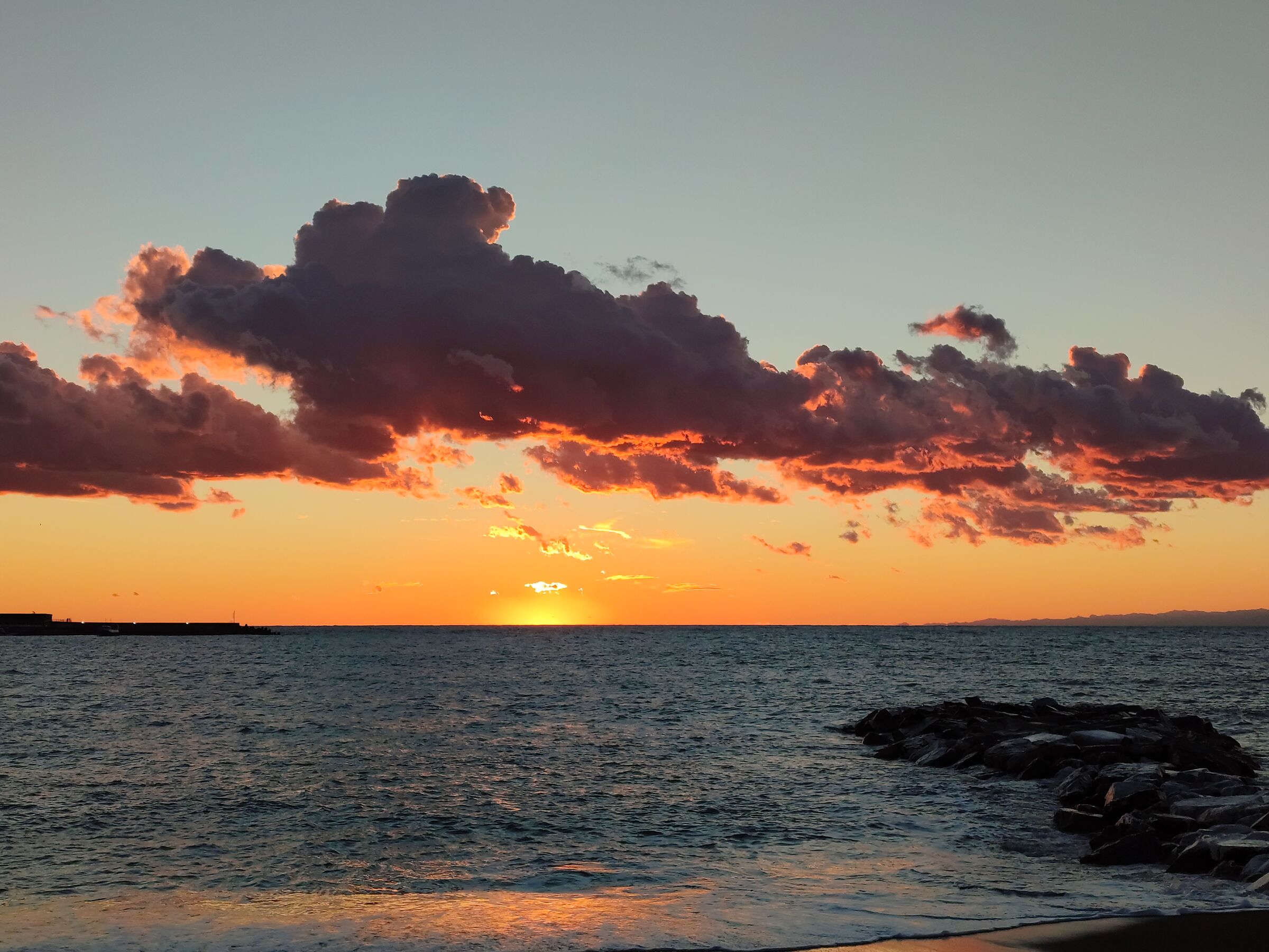 Tramonto a Sestri Levante