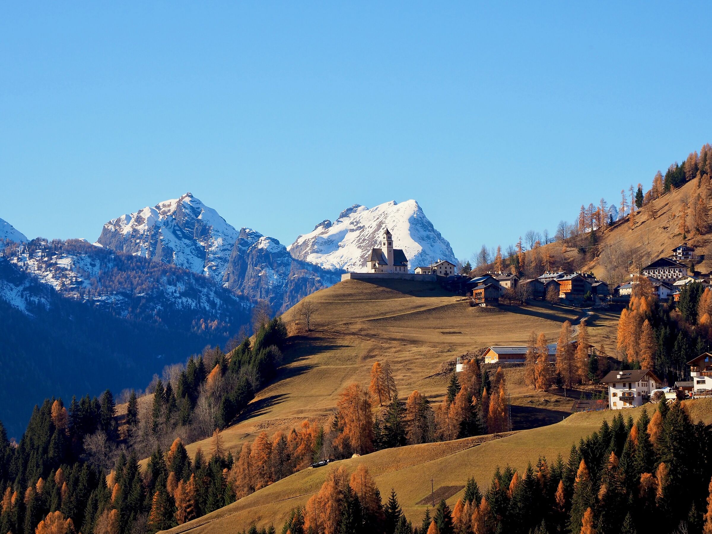 Lo sguardo si perde...