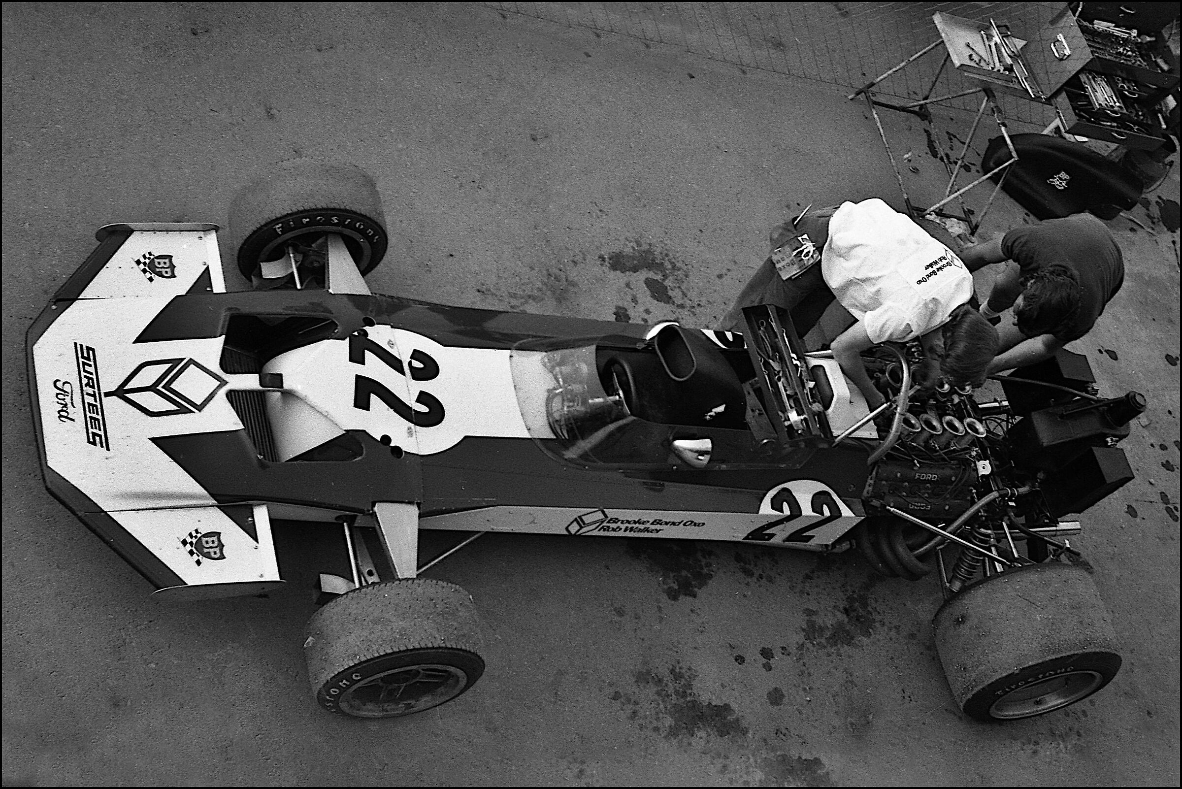 1972 - Monza "box Surtees"