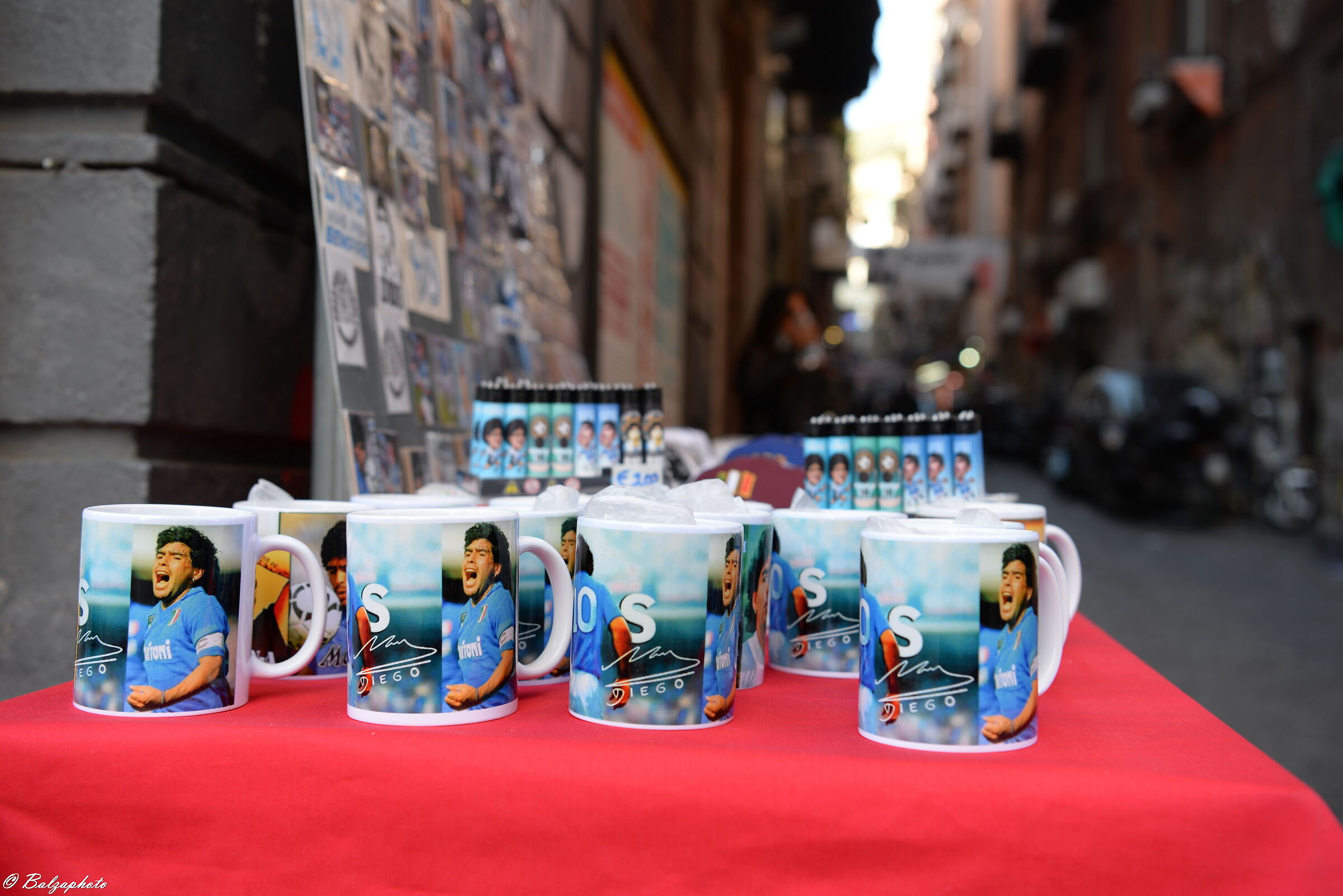 Naples remembers its hero, Diego Armando Maradona
