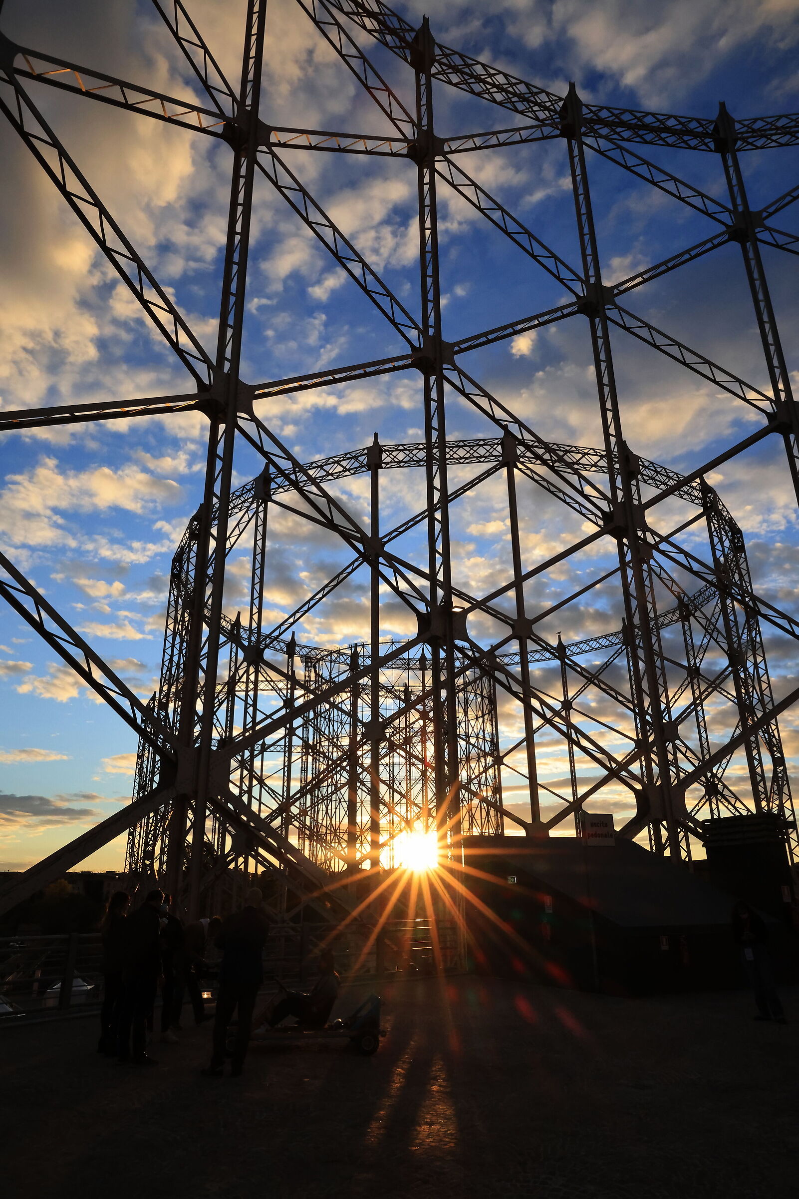 Industrial sunset