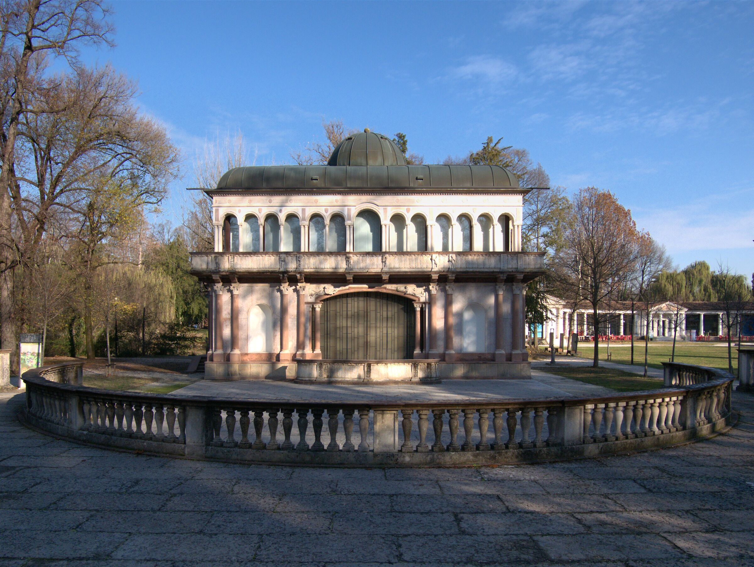 The theater in the villa