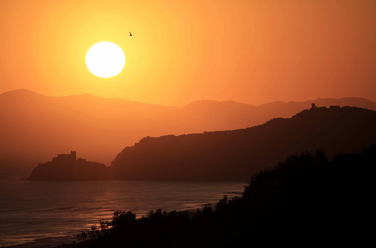 Tramonto in Maremma