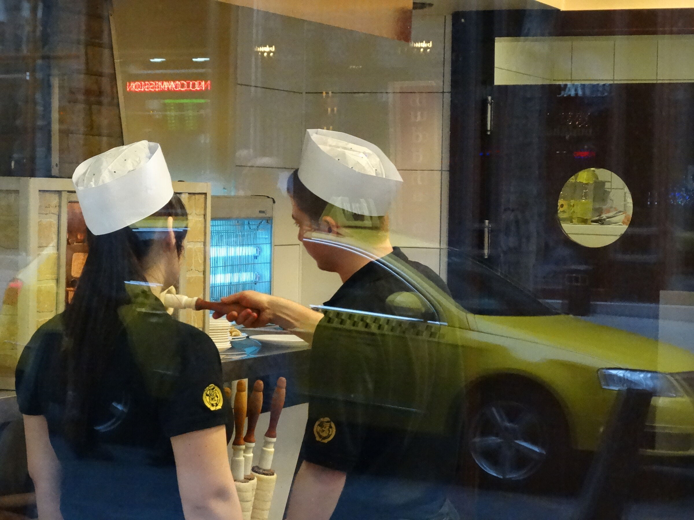 Pastry shop in Budapest