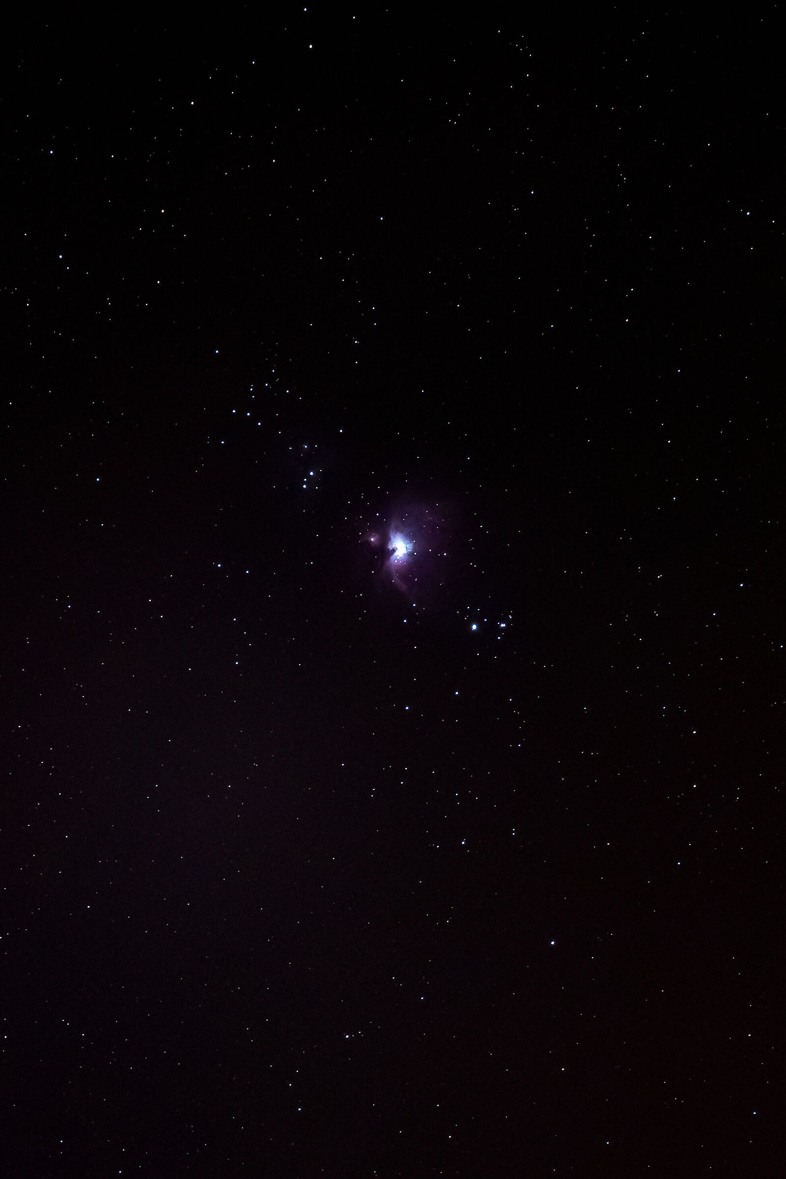 Orione dalla terrazza