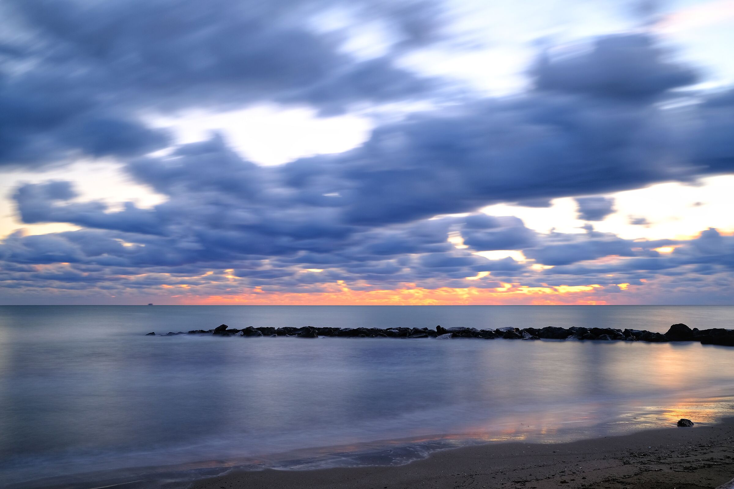 Winter sea