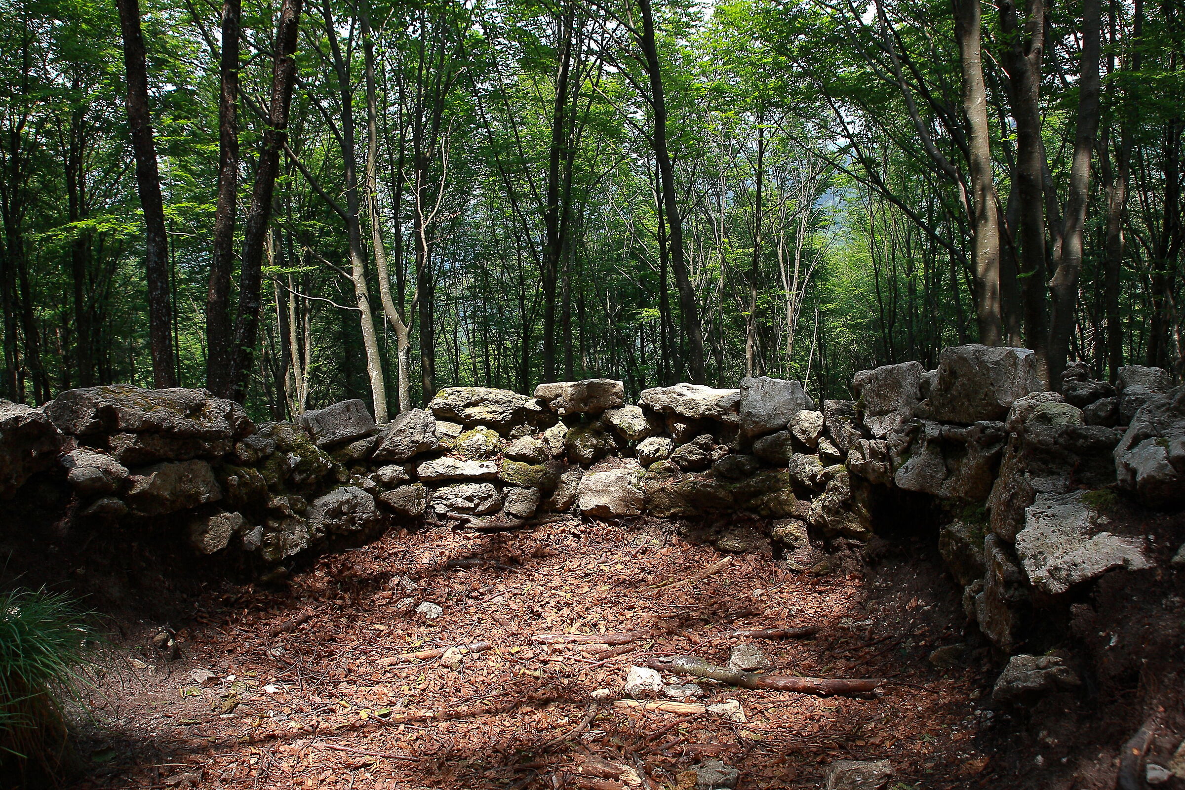Resistere in trincea sotto l'attacco austriaco