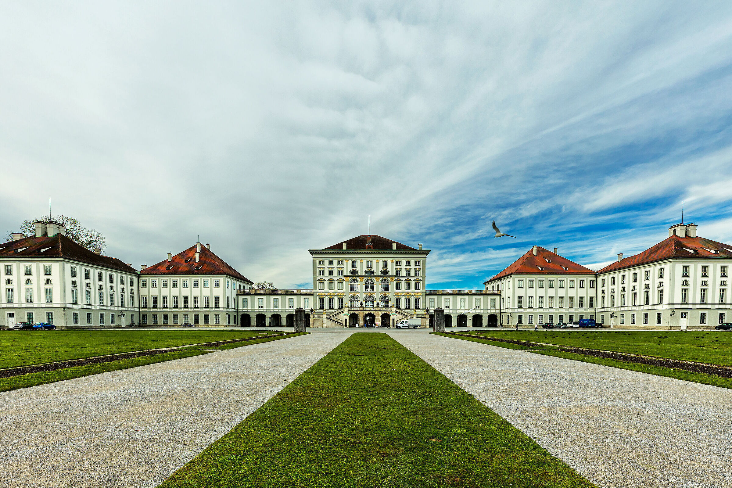 Nymphenburg Palace wide
