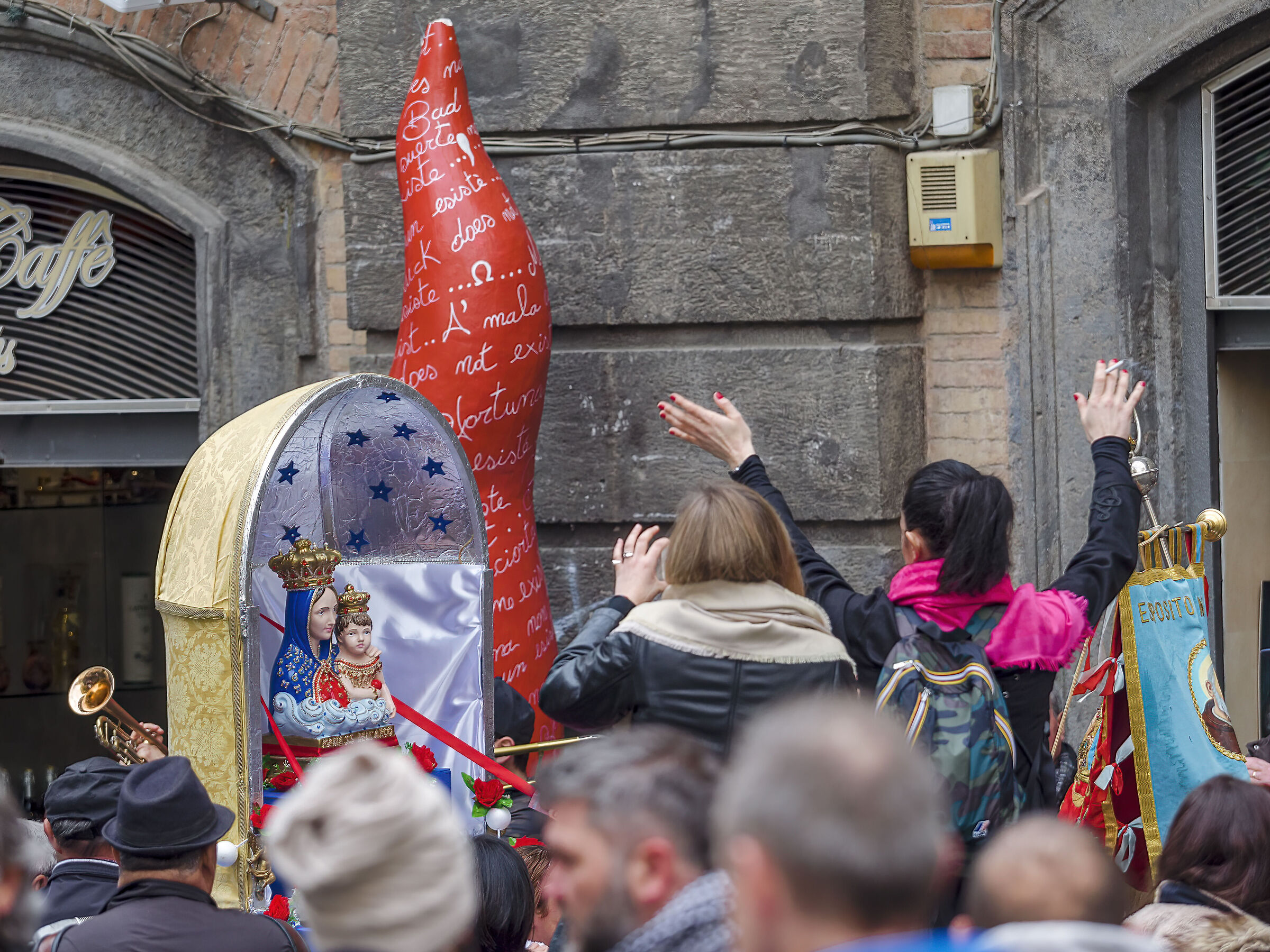 Folkloric religiosity alongside superstition