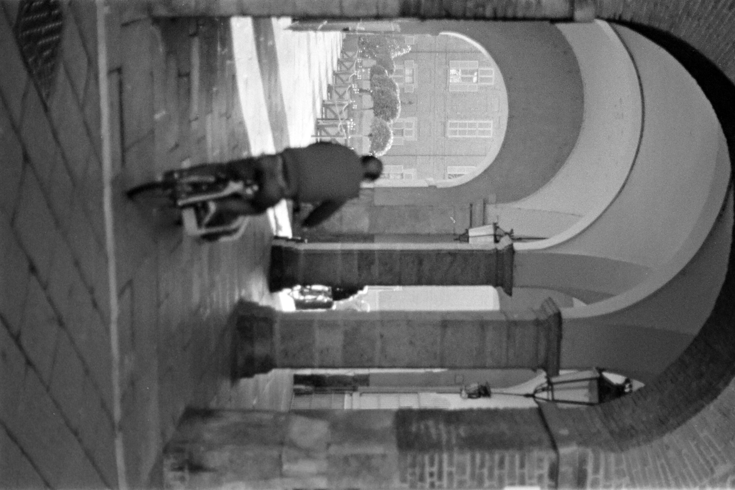 Walking through the center of Turin