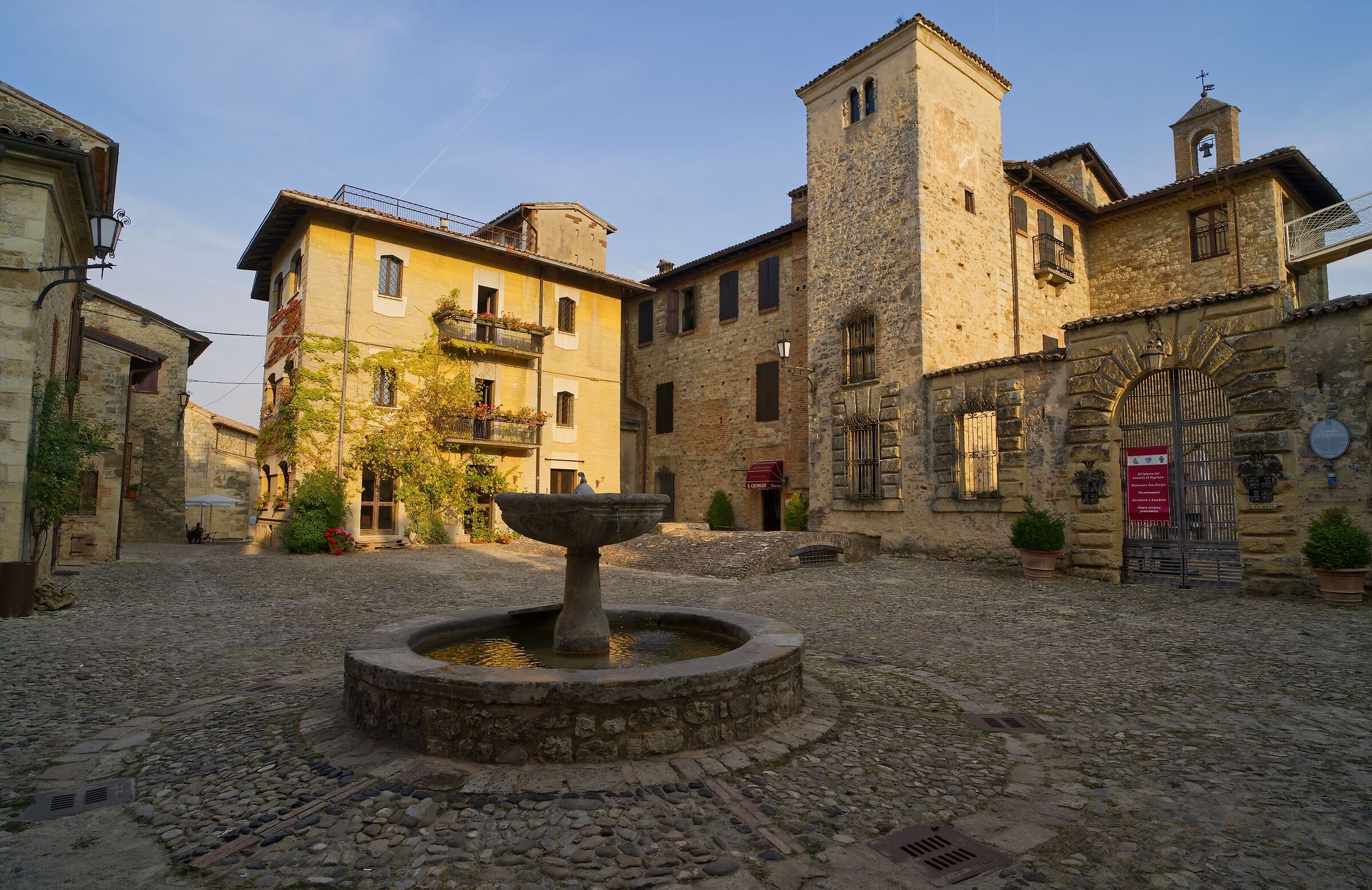 The fountain of Vigoleno