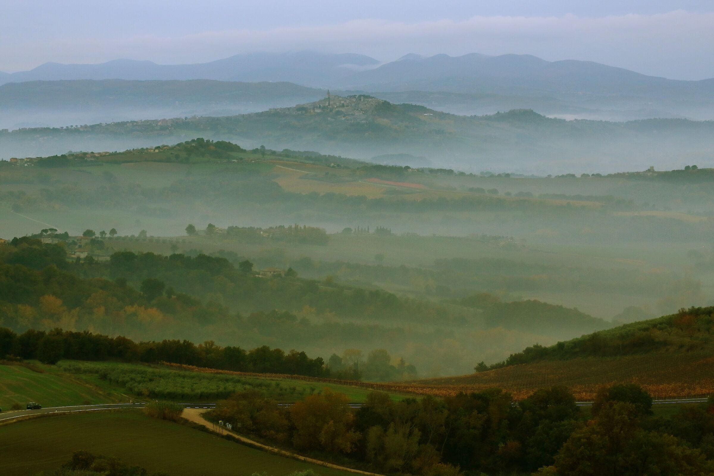 Nebbie in Umbria 2