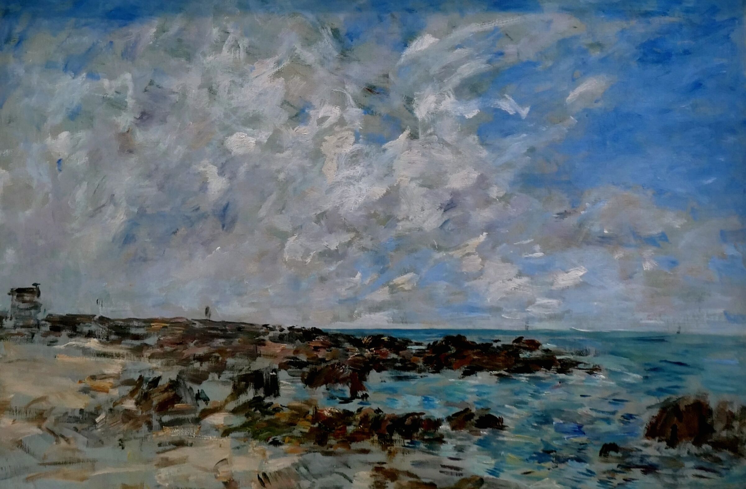 Eugène Boudin "Le Croisic" (1897)