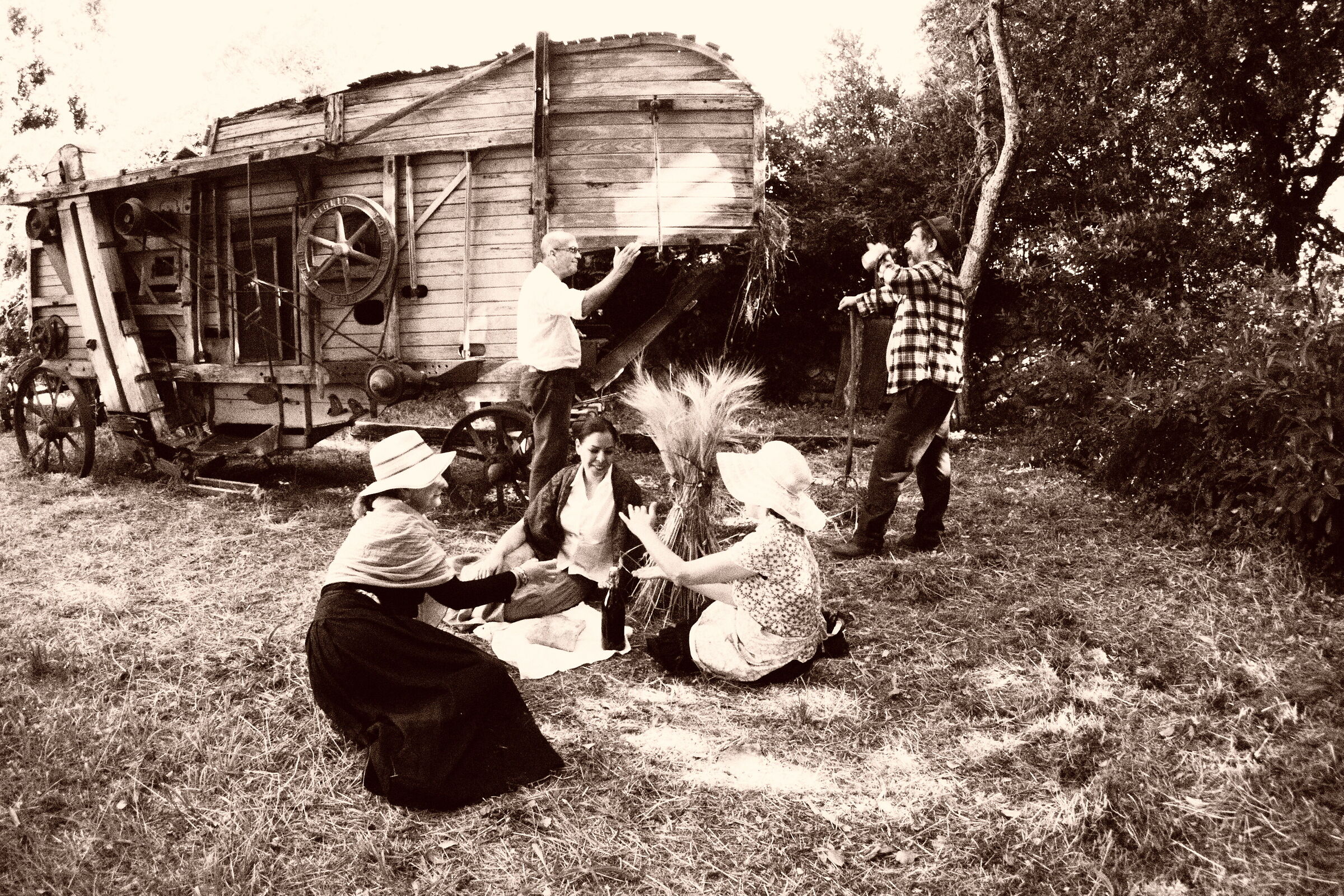 Trebbiatura_ Pasto frugale