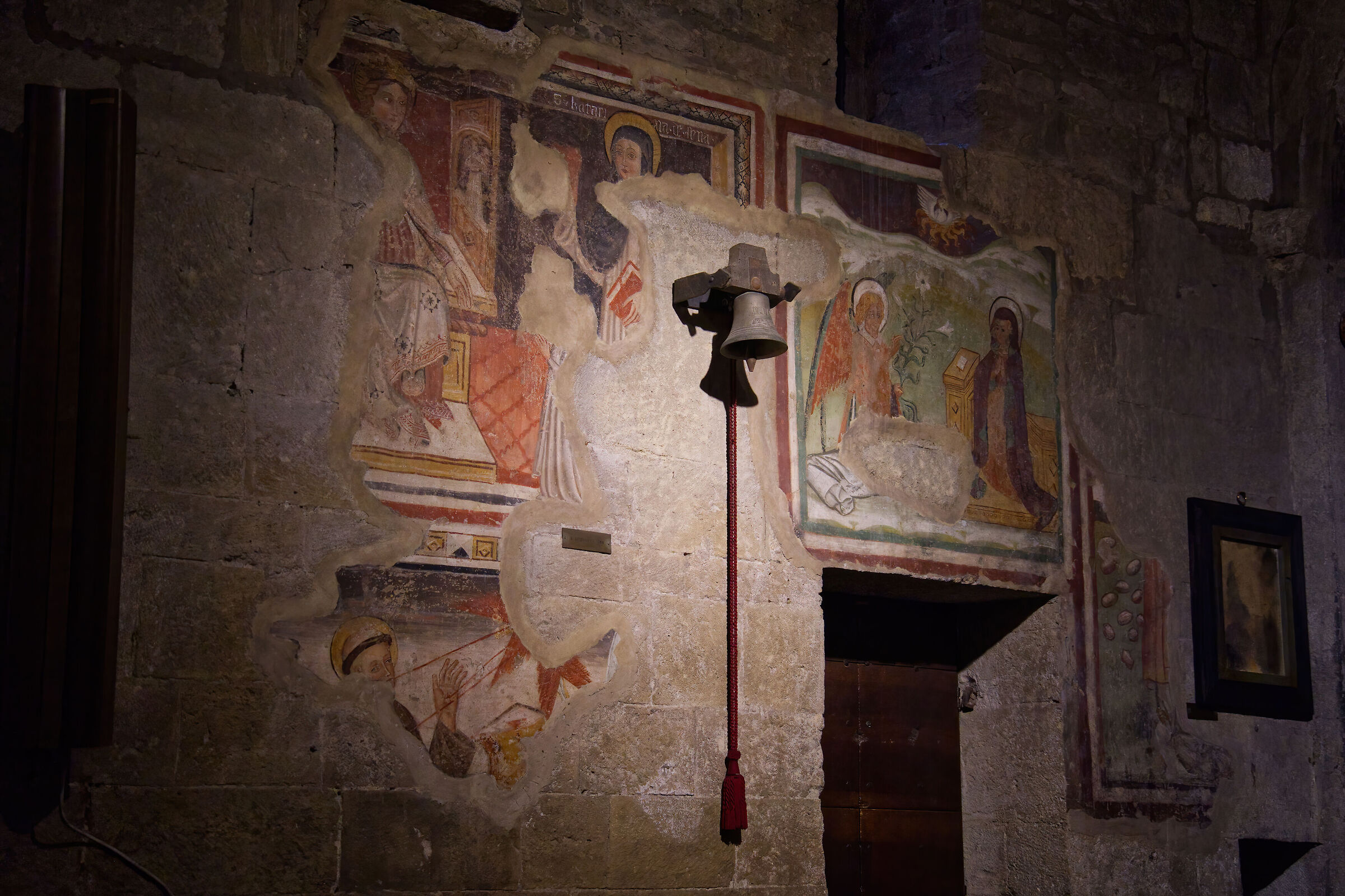 Vigoleno frescoes of the Pieve di San Giorgio
