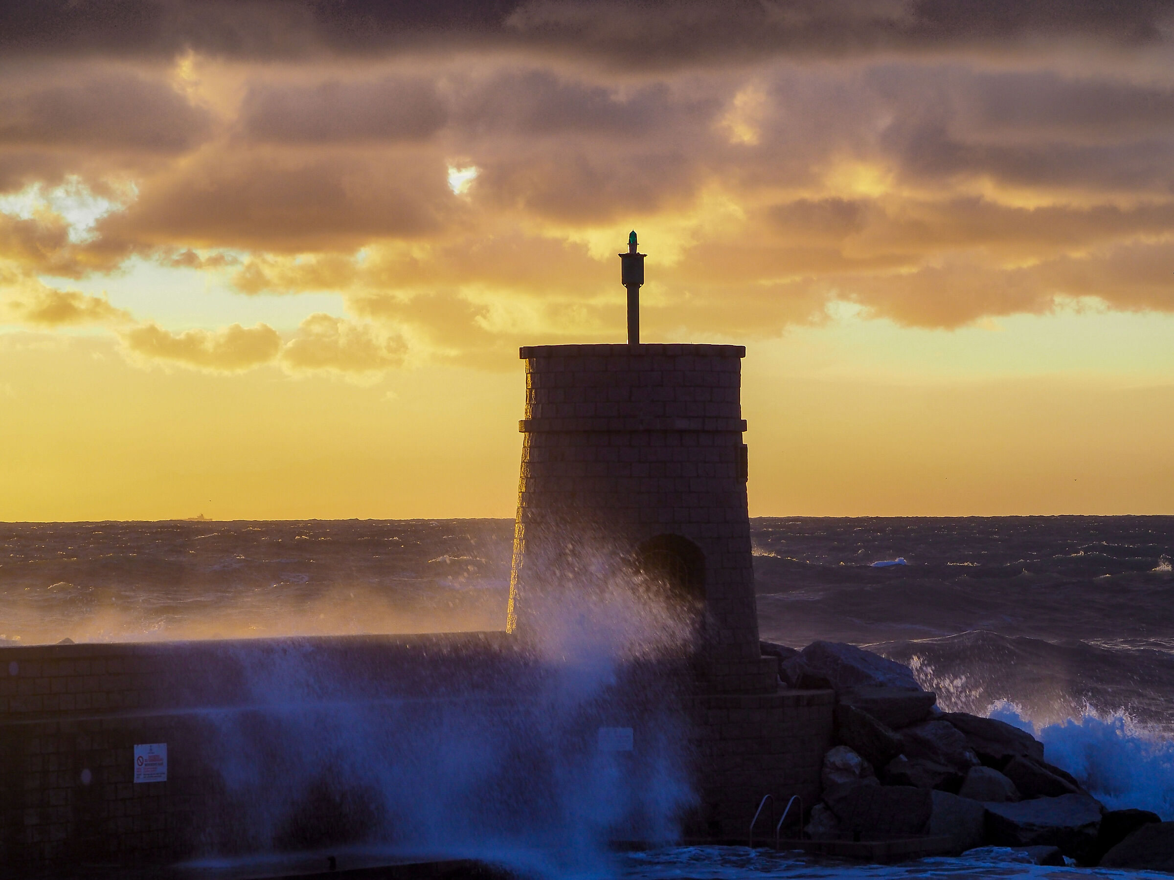 Electricity and water.