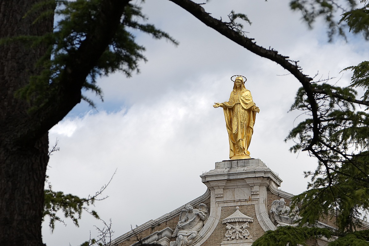Santa Maria degli Angeli - La statua della Madonna
